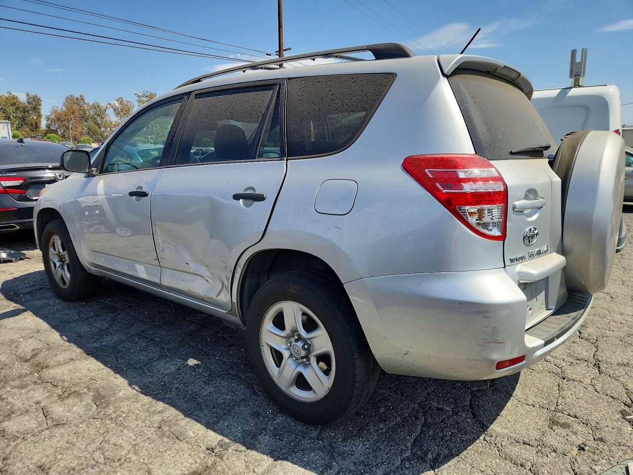 2010 Toyota Rav4 Base Silver vin: JTMKF4DV9A5024144
