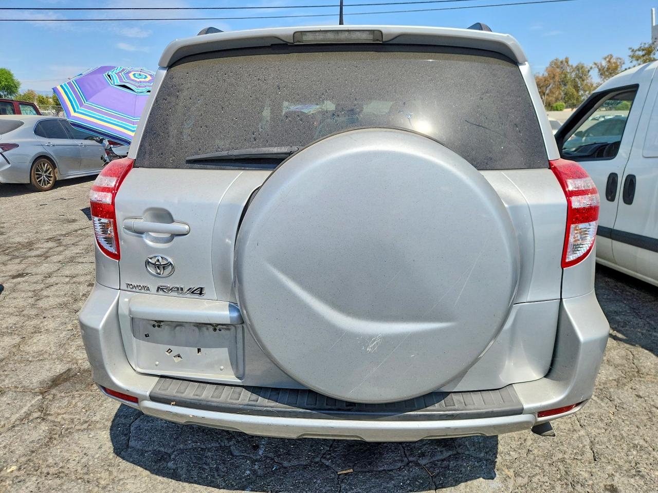 2010 Toyota Rav4 Base Silver vin: JTMKF4DV9A5024144