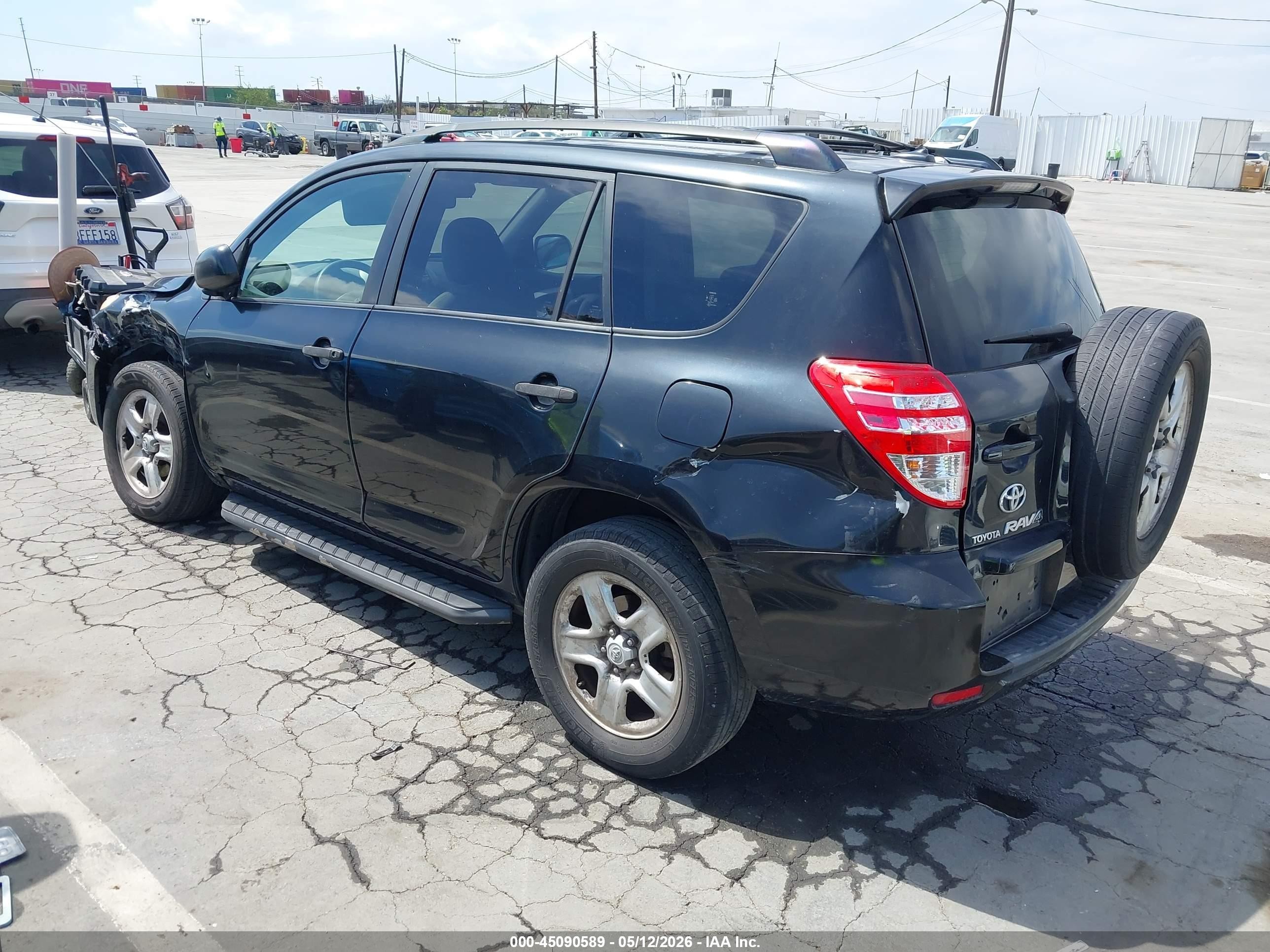 2010 Toyota Rav4   Black vin: JTMKF4DVXA5027358