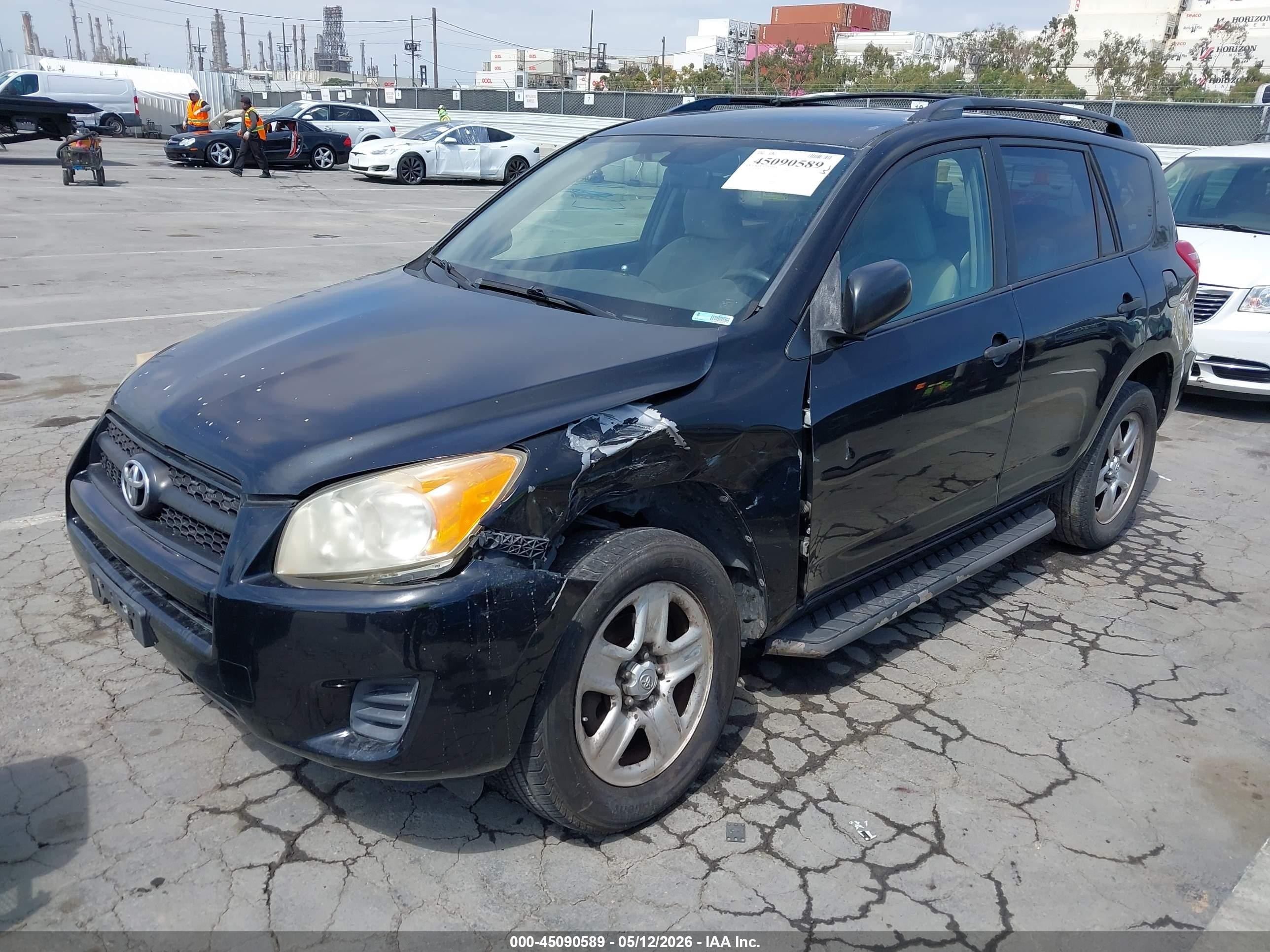 2010 Toyota Rav4   Black vin: JTMKF4DVXA5027358