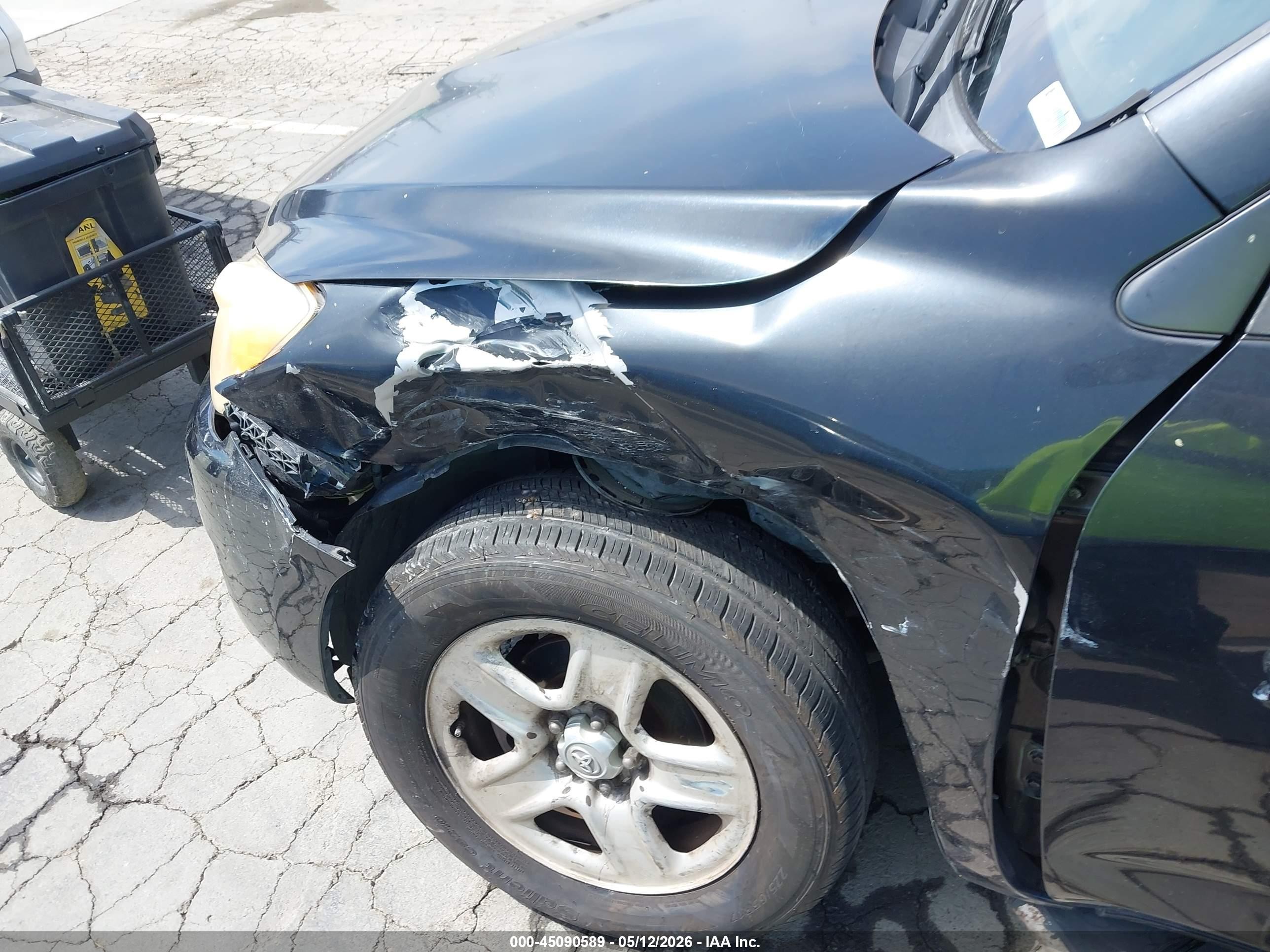 2010 Toyota Rav4   Black vin: JTMKF4DVXA5027358