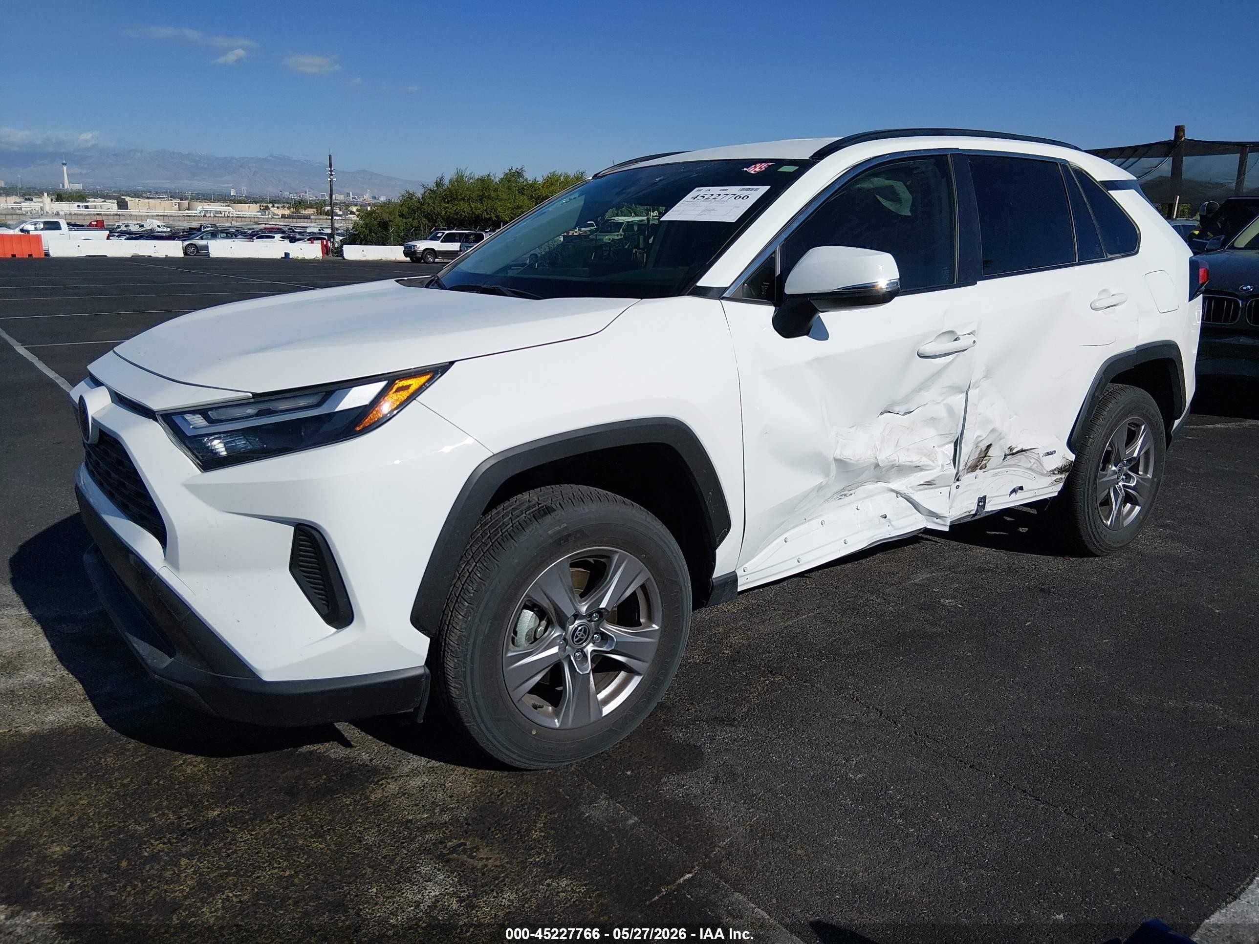 2025 Toyota Rav4 Hybrid Le Белый vin: JTMMWRFV3SD290575