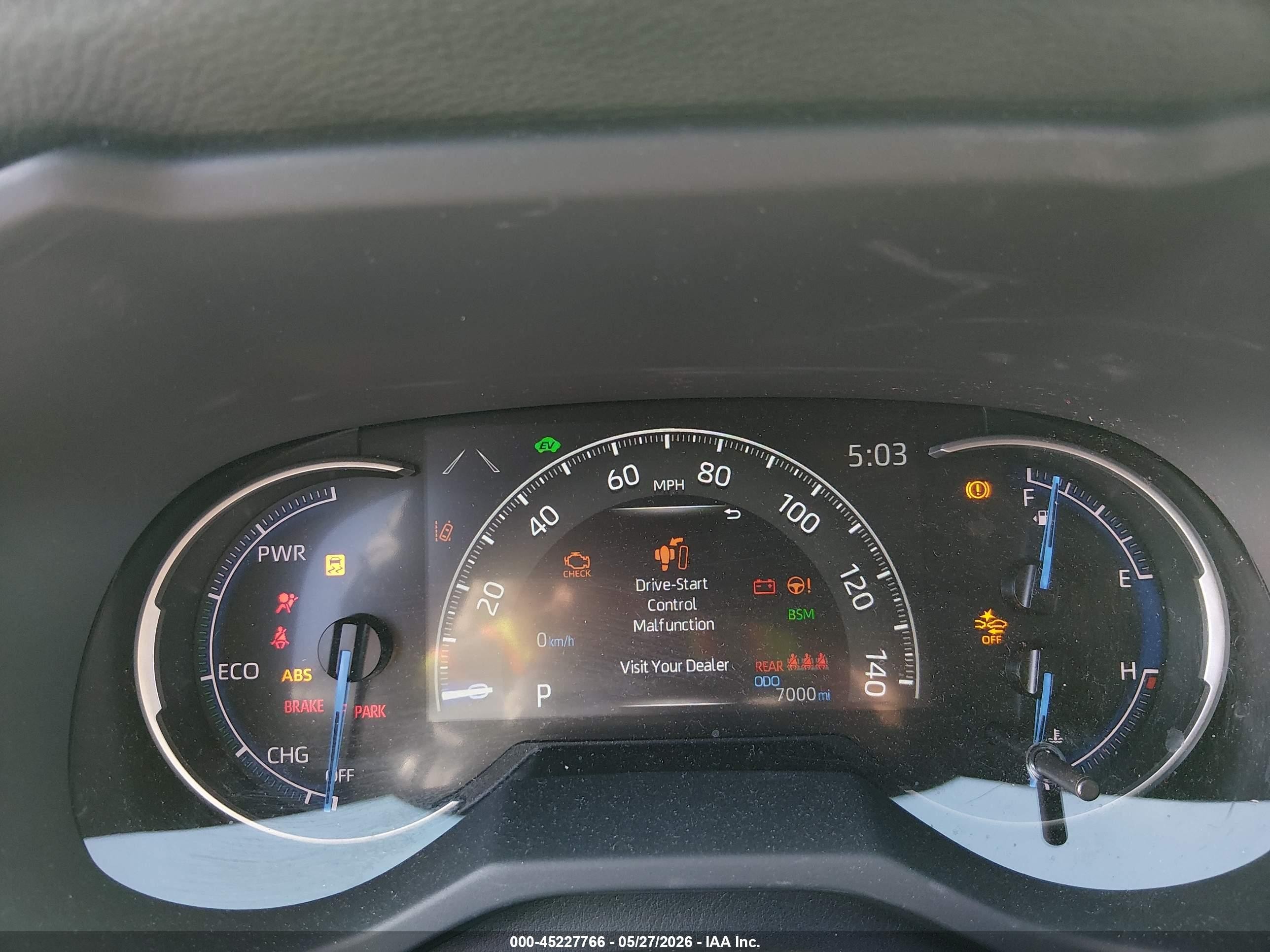 2025 Toyota Rav4 Hybrid Le Белый vin: JTMMWRFV3SD290575