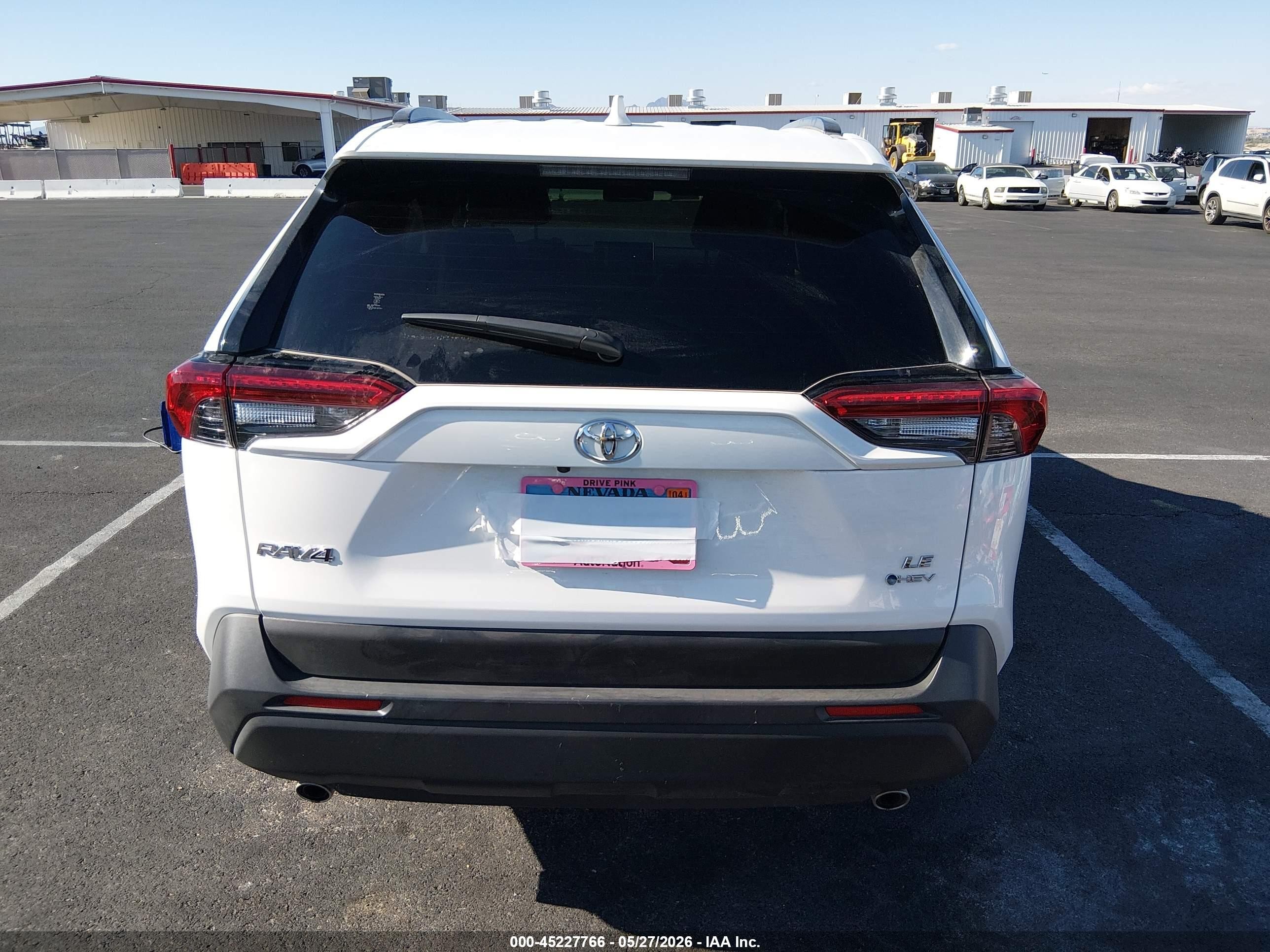2025 Toyota Rav4 Hybrid Le Белый vin: JTMMWRFV3SD290575
