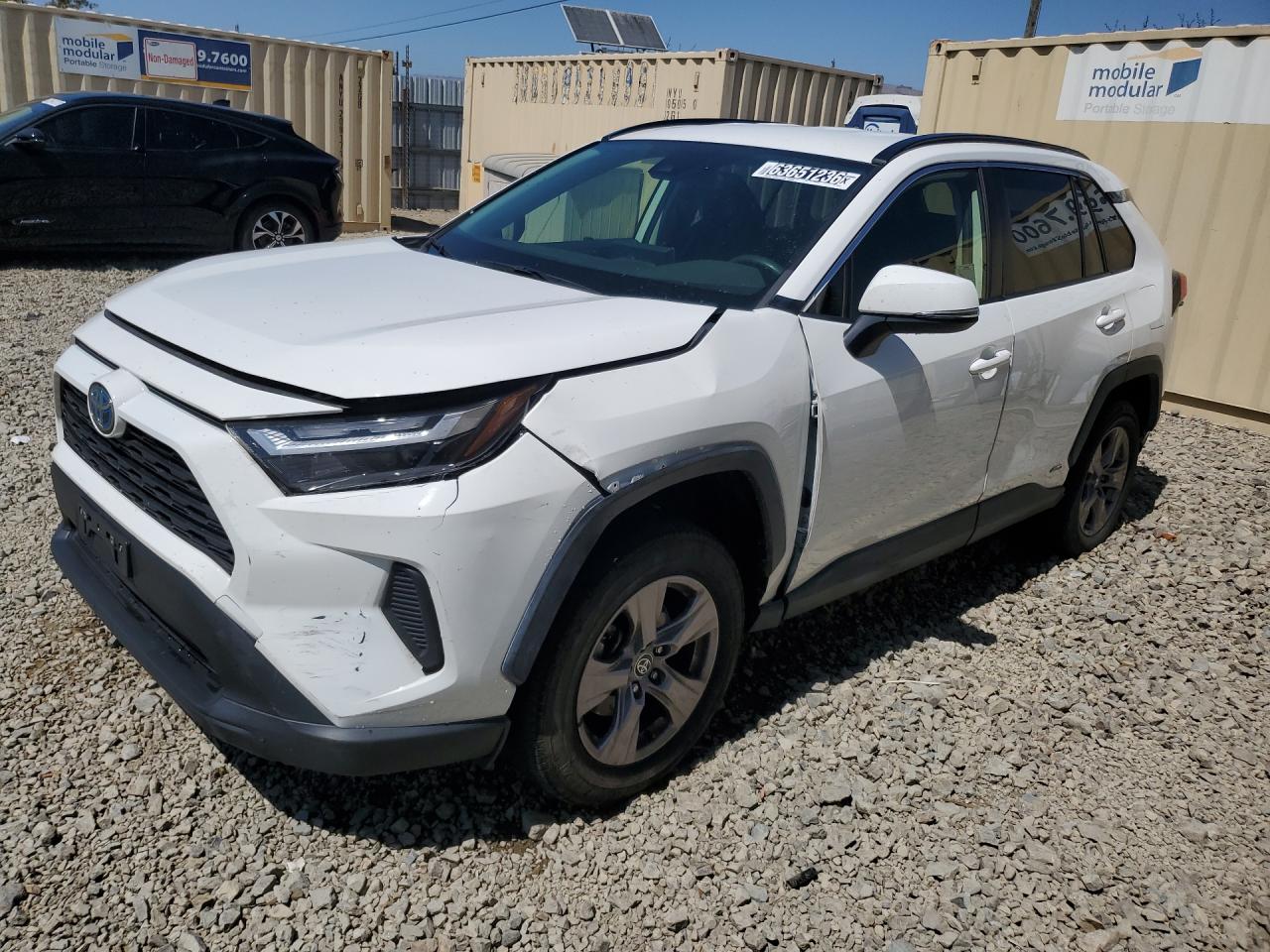 2024 Toyota Rav4 Le White vin: JTMMWRFV6RD244541 Damage: Left Head Lamp, Broken, Replacement Required