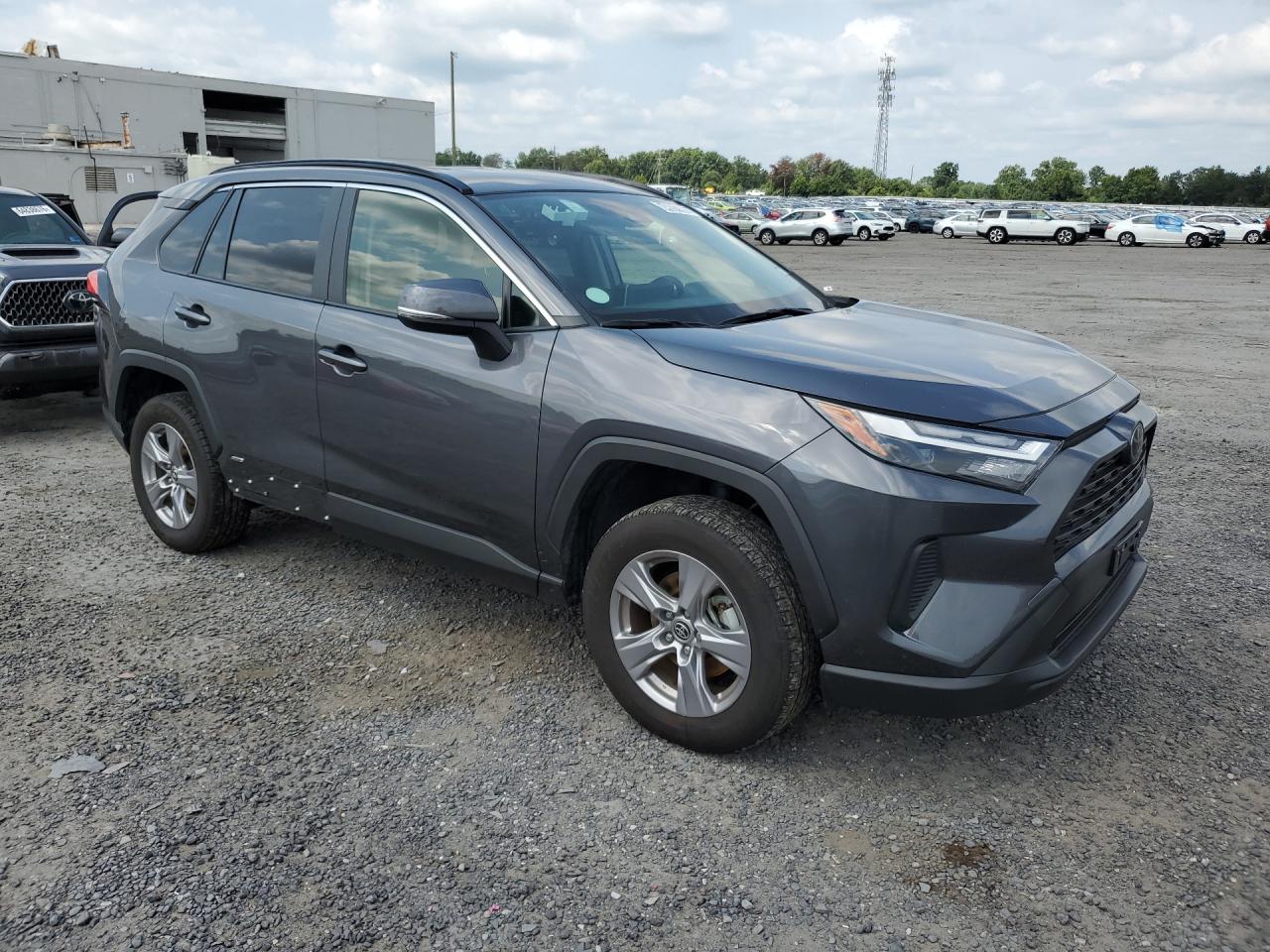 2025 Toyota Rav4 Le Gray vin: JTMMWRFV6SD334777 Damage: Right Rear Door Molding, Missing, Replacement Required
