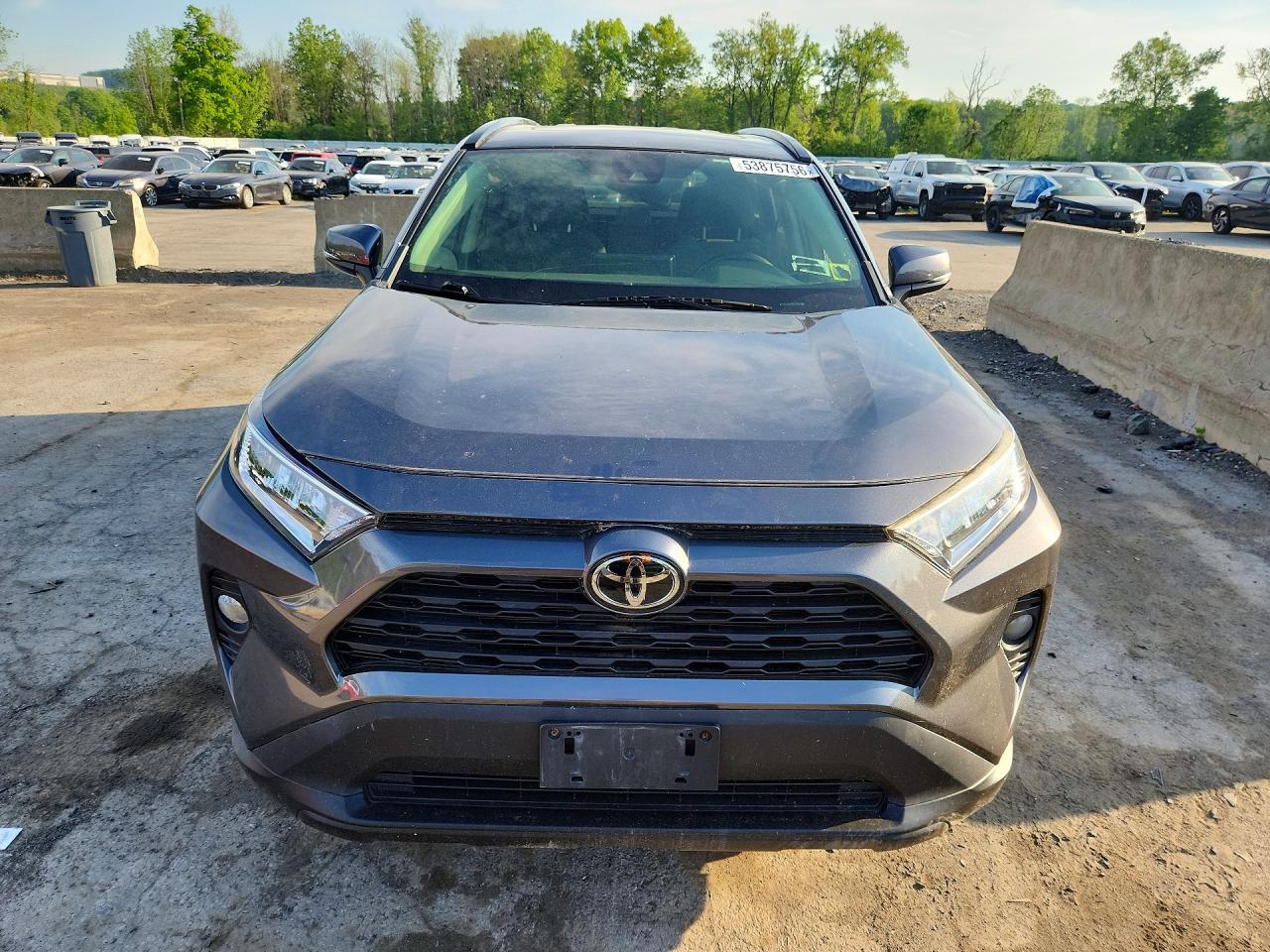 2019 Toyota Rav4 Xle Charcoal vin: JTMP1RFV0KD511996