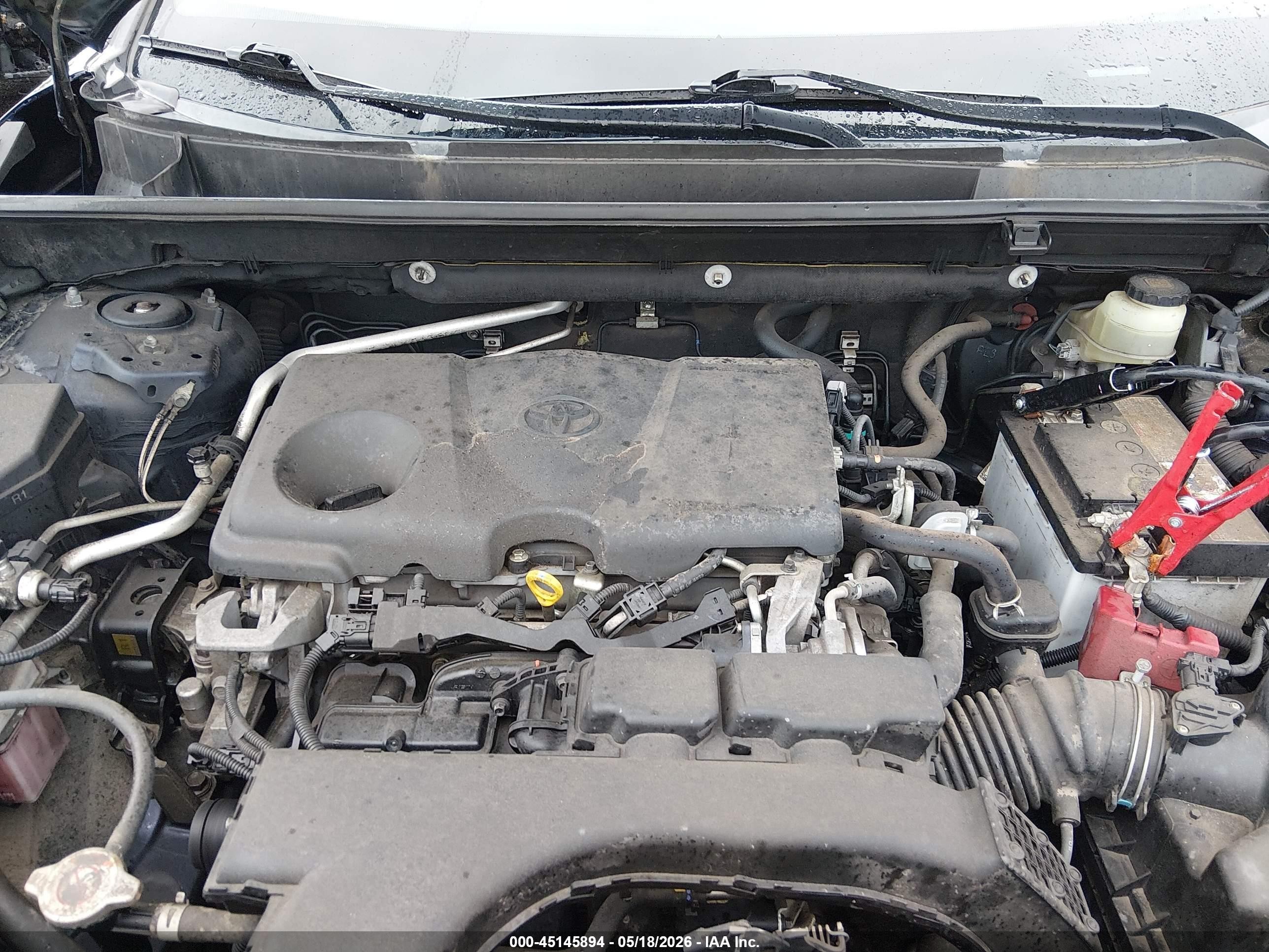 2019 Toyota Rav4 Xle Black vin: JTMP1RFV2KD018580