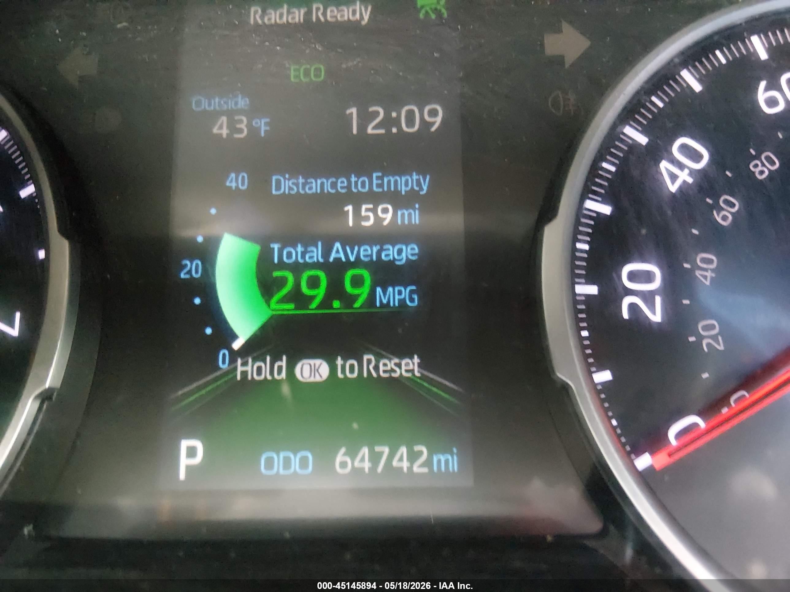 2019 Toyota Rav4 Xle Black vin: JTMP1RFV2KD018580