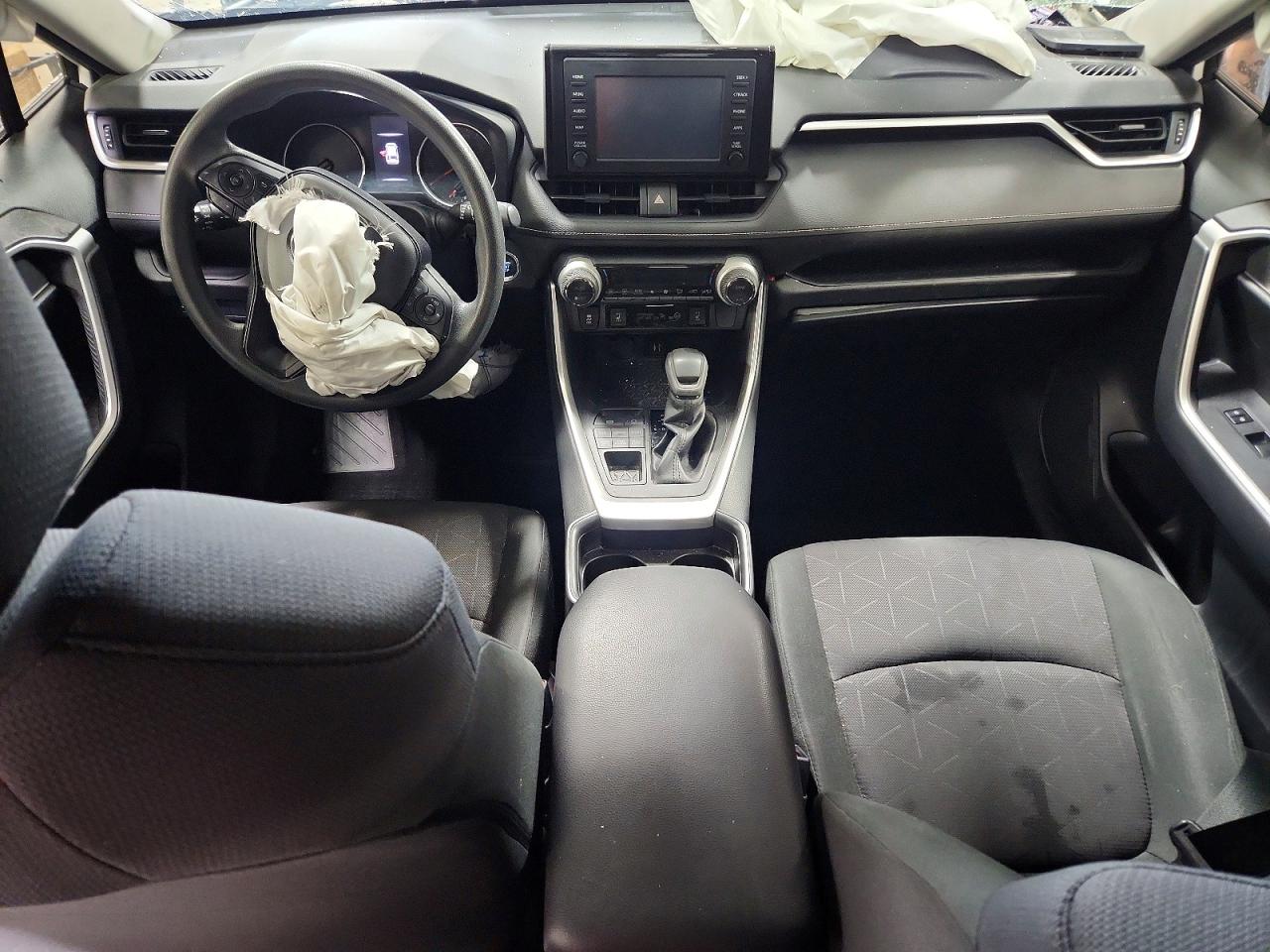2019 Toyota Rav4 Xle White vin: JTMP1RFV3KD517291
