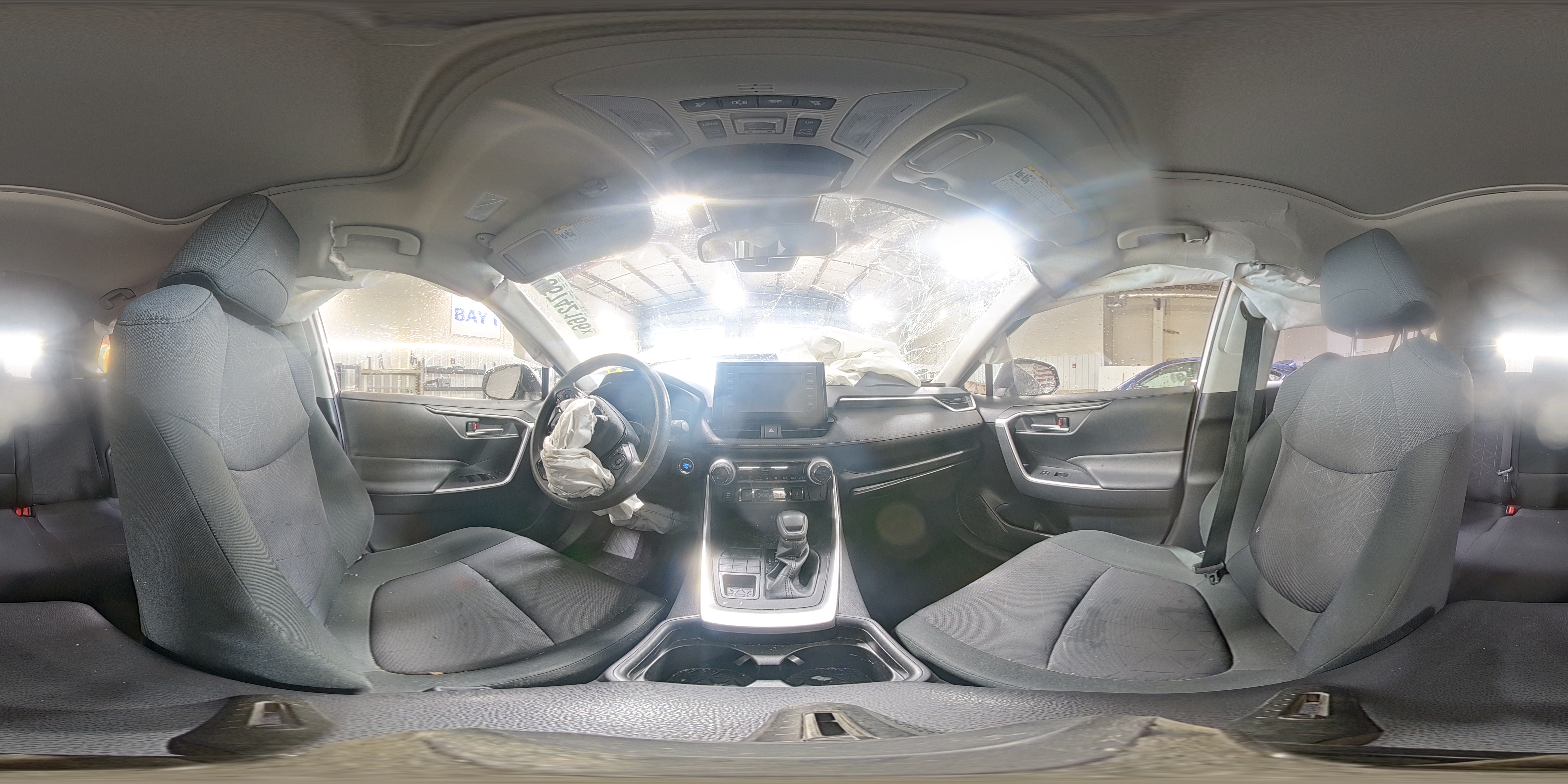 2019 Toyota Rav4 Xle White vin: JTMP1RFV3KD517291
