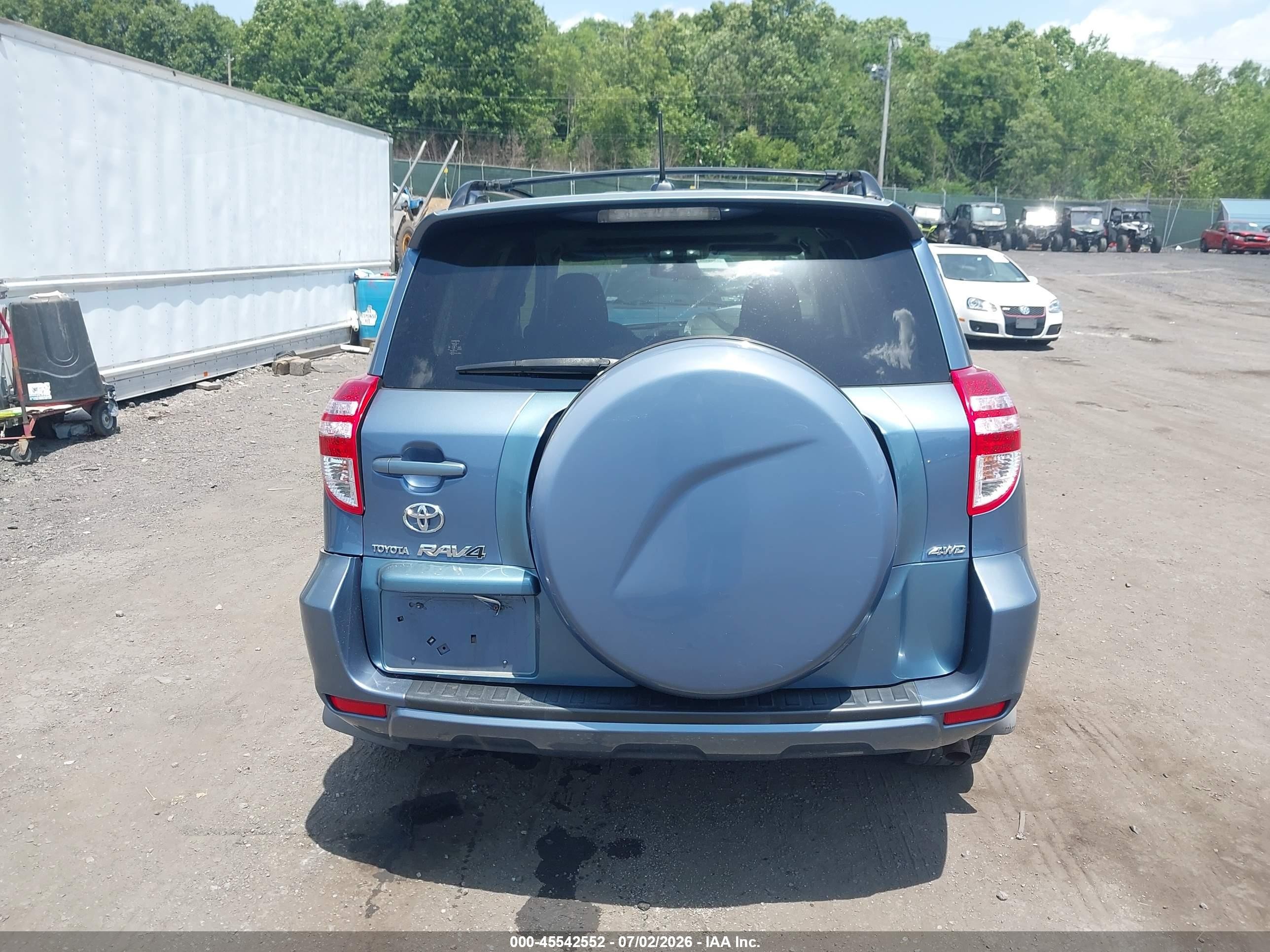2010 Toyota Rav4 Sport Blue vin: JTMRF4DV0AD023758