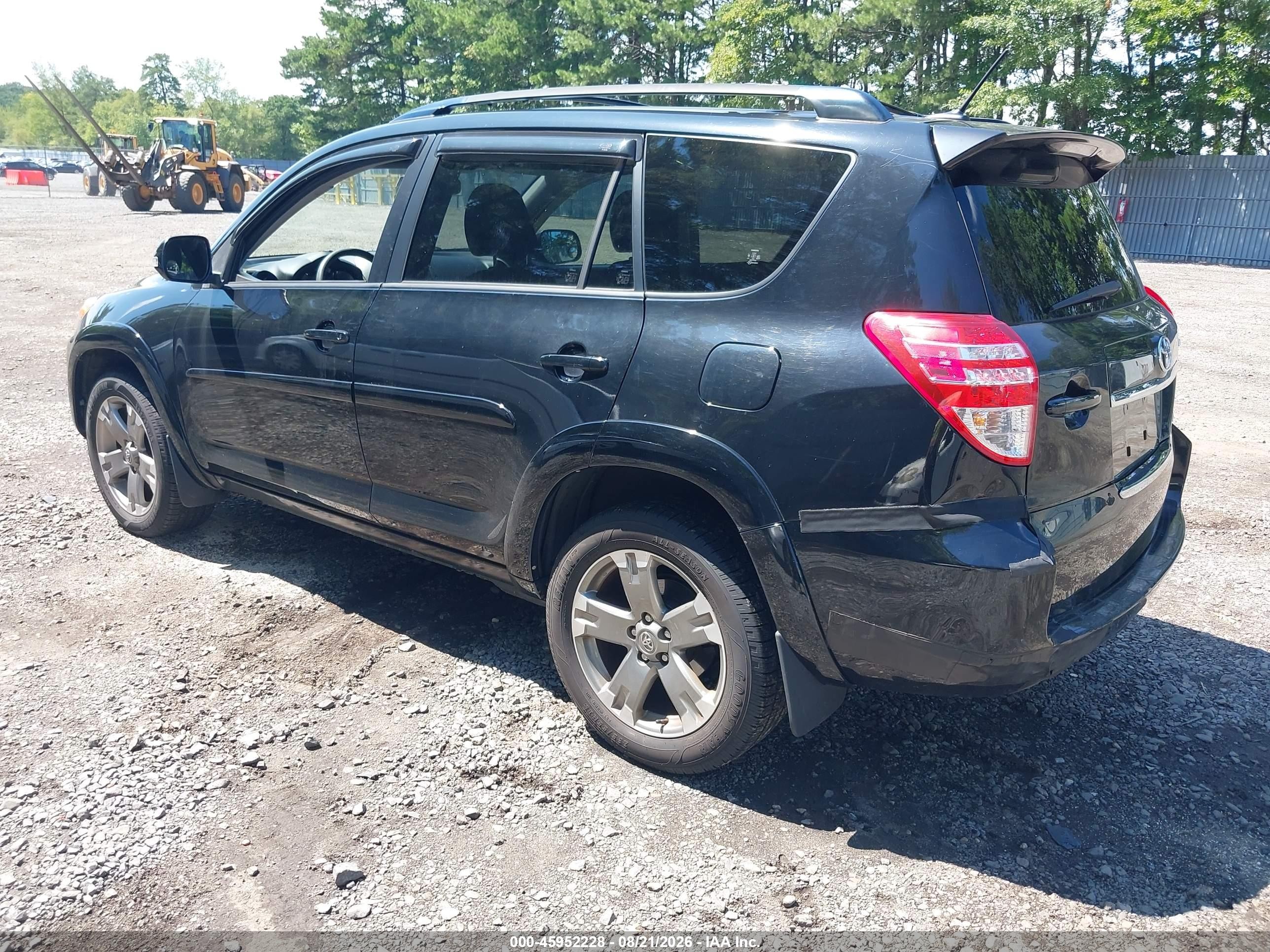 2011 Toyota Rav4 Sport Black vin: JTMRF4DV0B5044072
