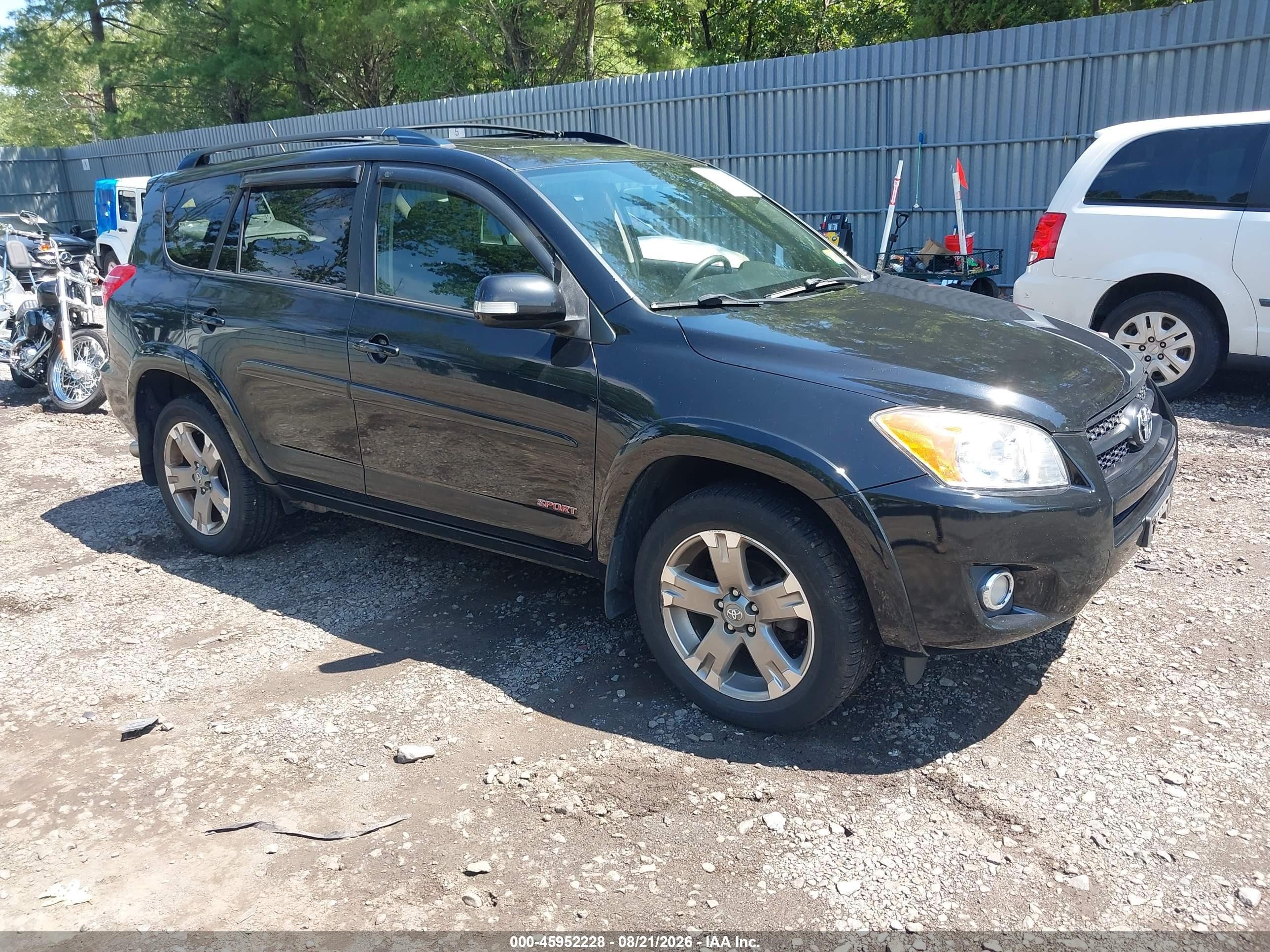 2011 Toyota Rav4 Sport Black vin: JTMRF4DV0B5044072