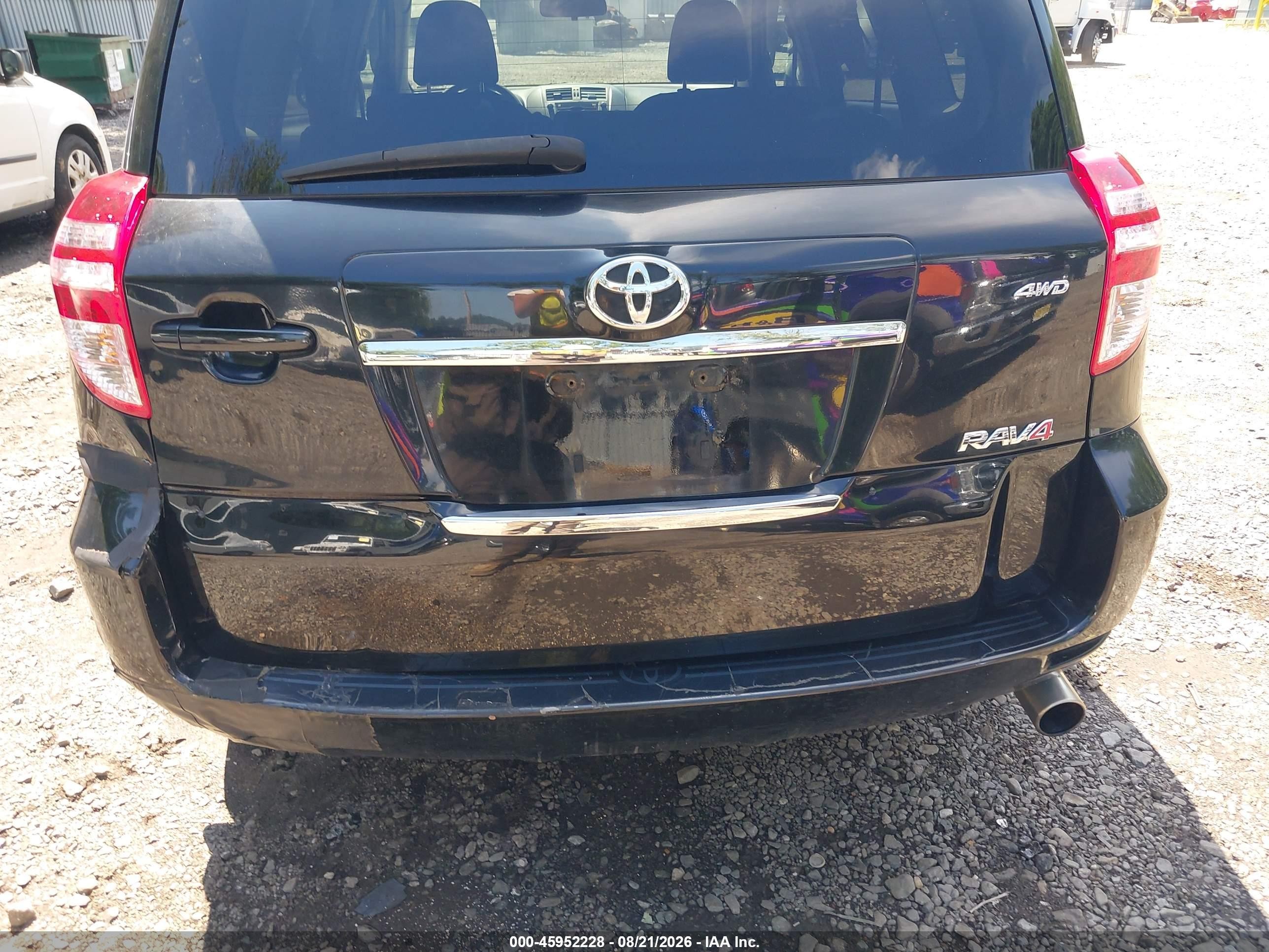 2011 Toyota Rav4 Sport Black vin: JTMRF4DV0B5044072