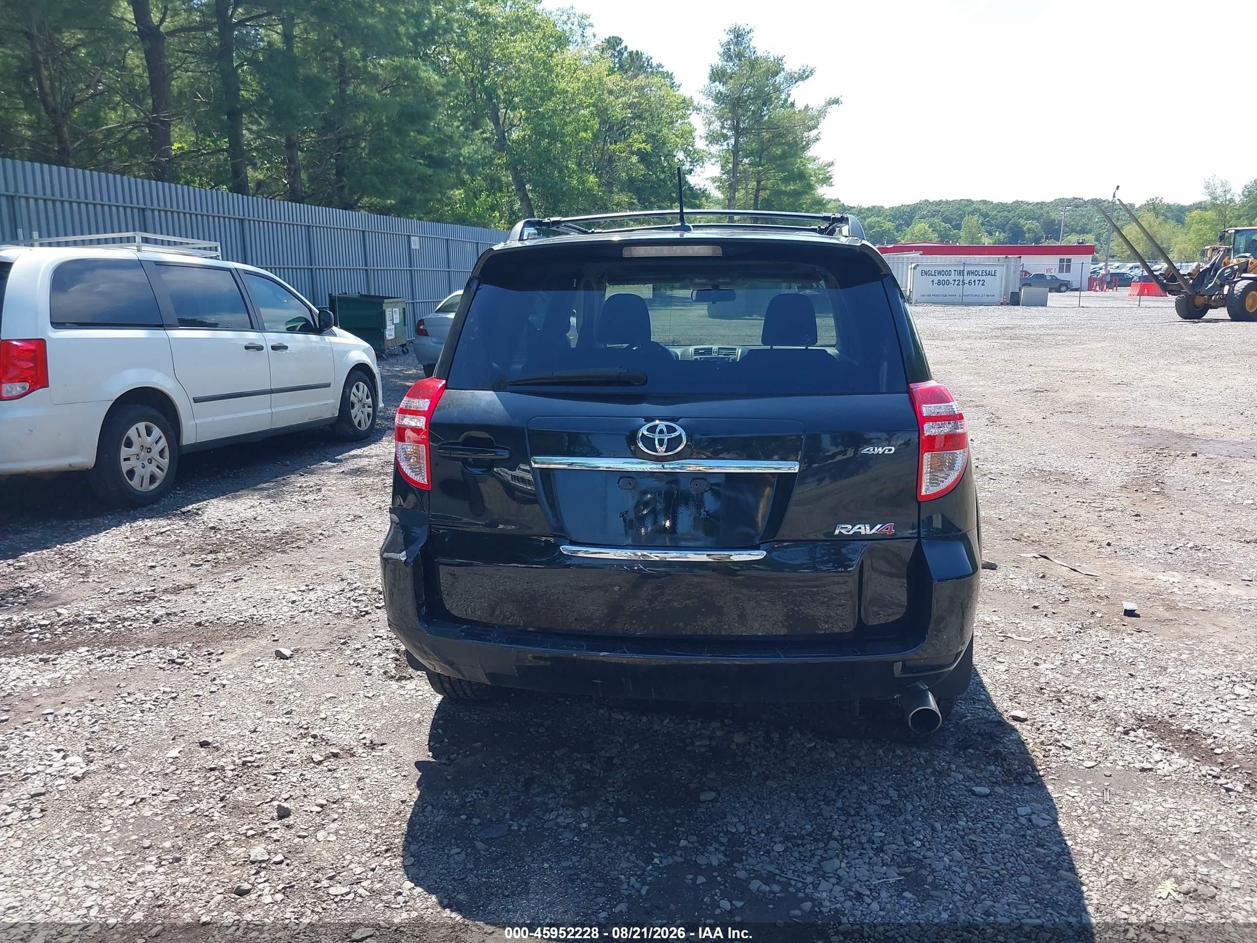 2011 Toyota Rav4 Sport Black vin: JTMRF4DV0B5044072