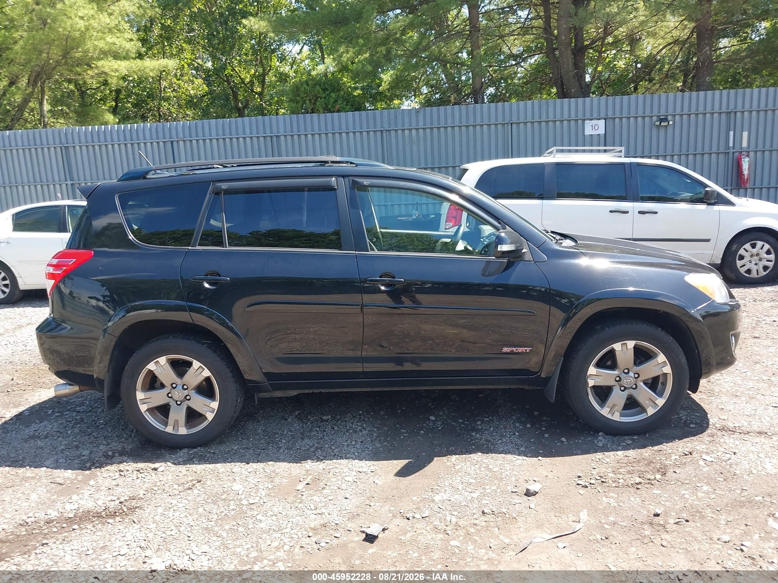 2011 Toyota Rav4 Sport Black vin: JTMRF4DV0B5044072