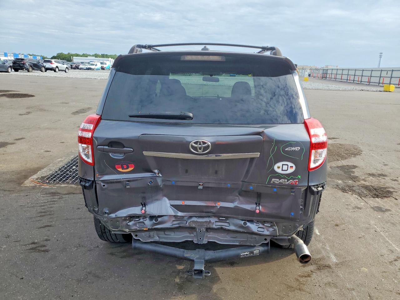 2011 Toyota Rav4 Sport Gray vin: JTMRF4DV0B5048042