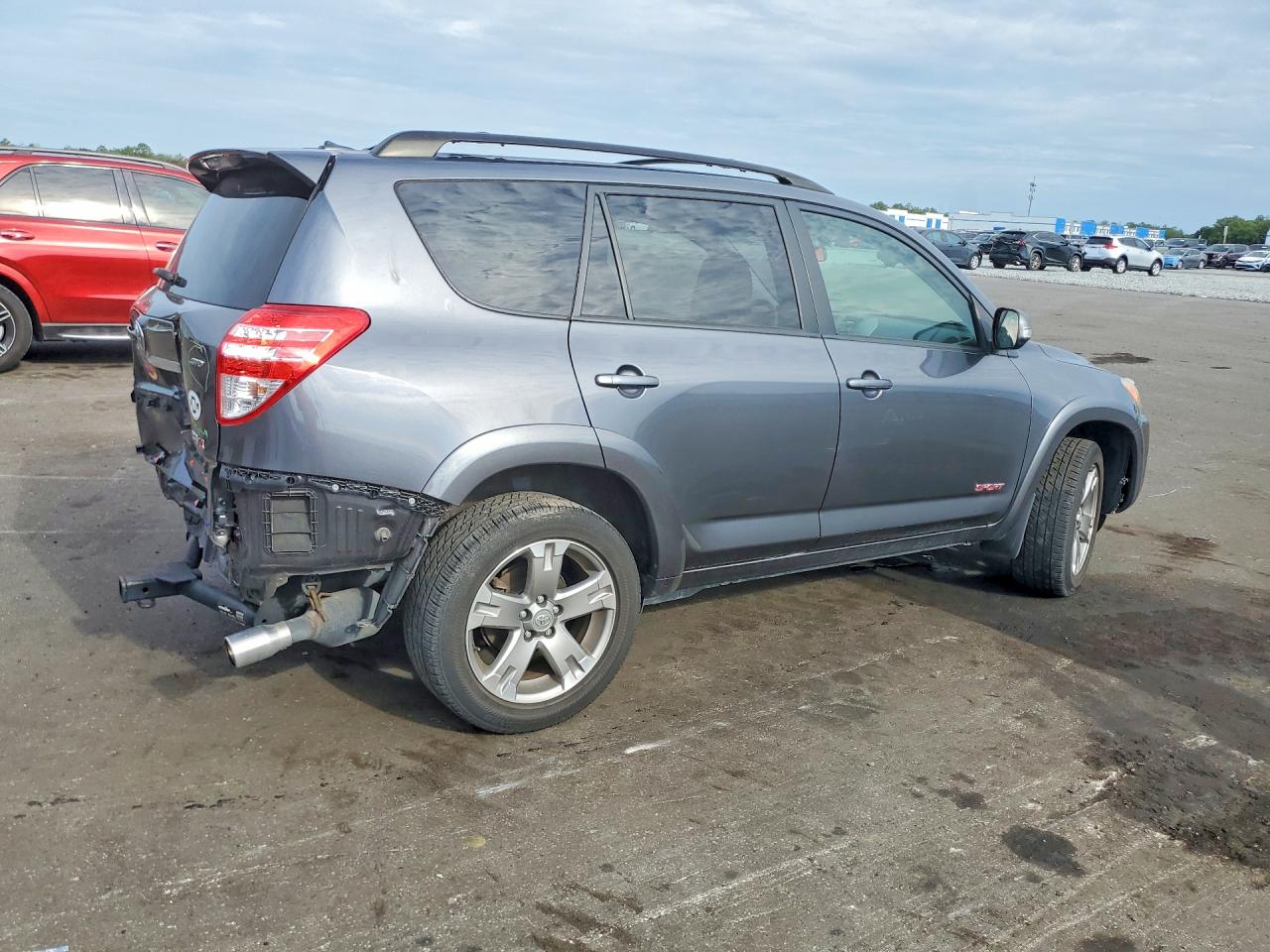 2011 Toyota Rav4 Sport Gray vin: JTMRF4DV0B5048042
