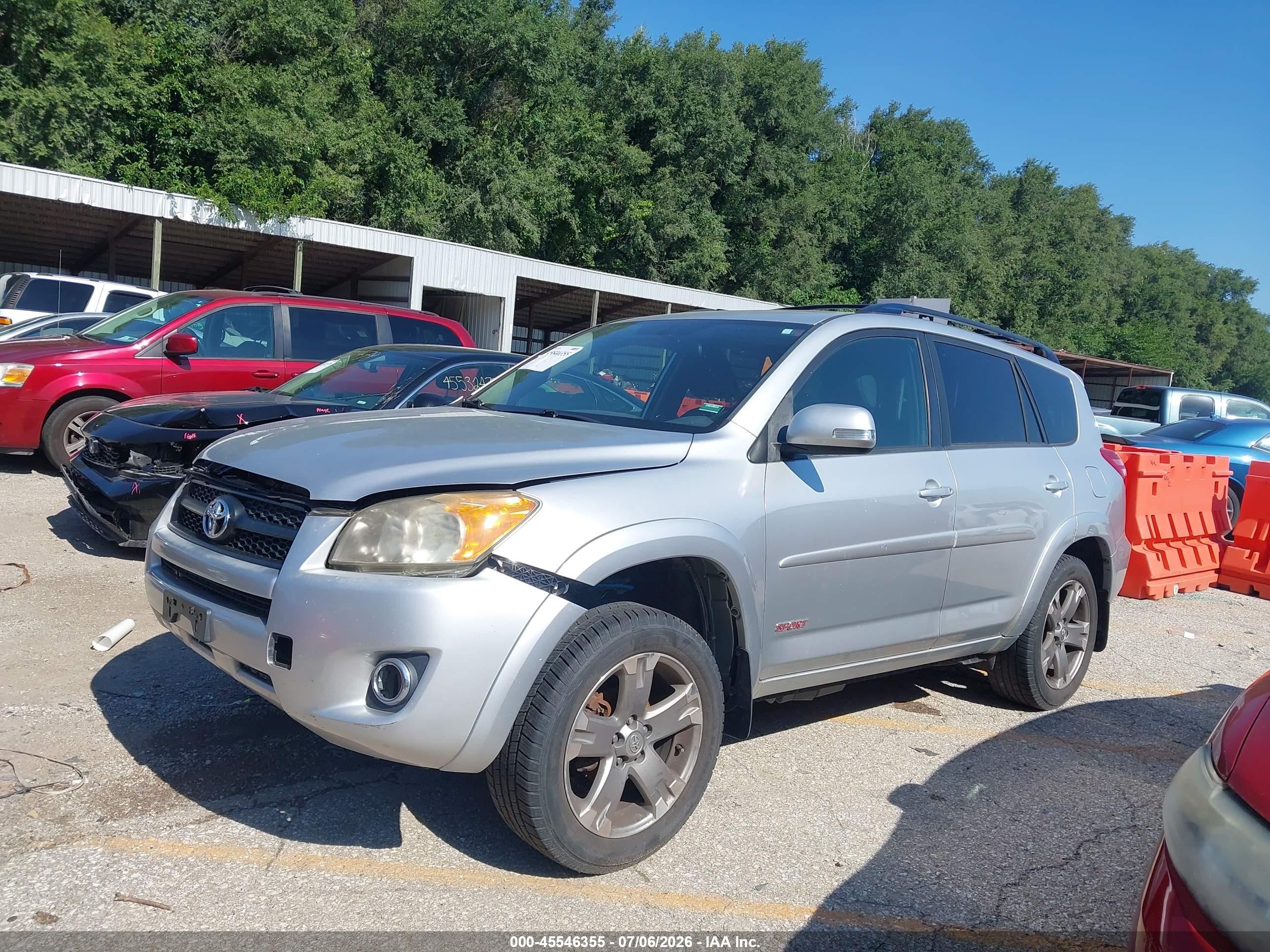 2011 Toyota Rav4 Sport Серый vin: JTMRF4DV0B5049112