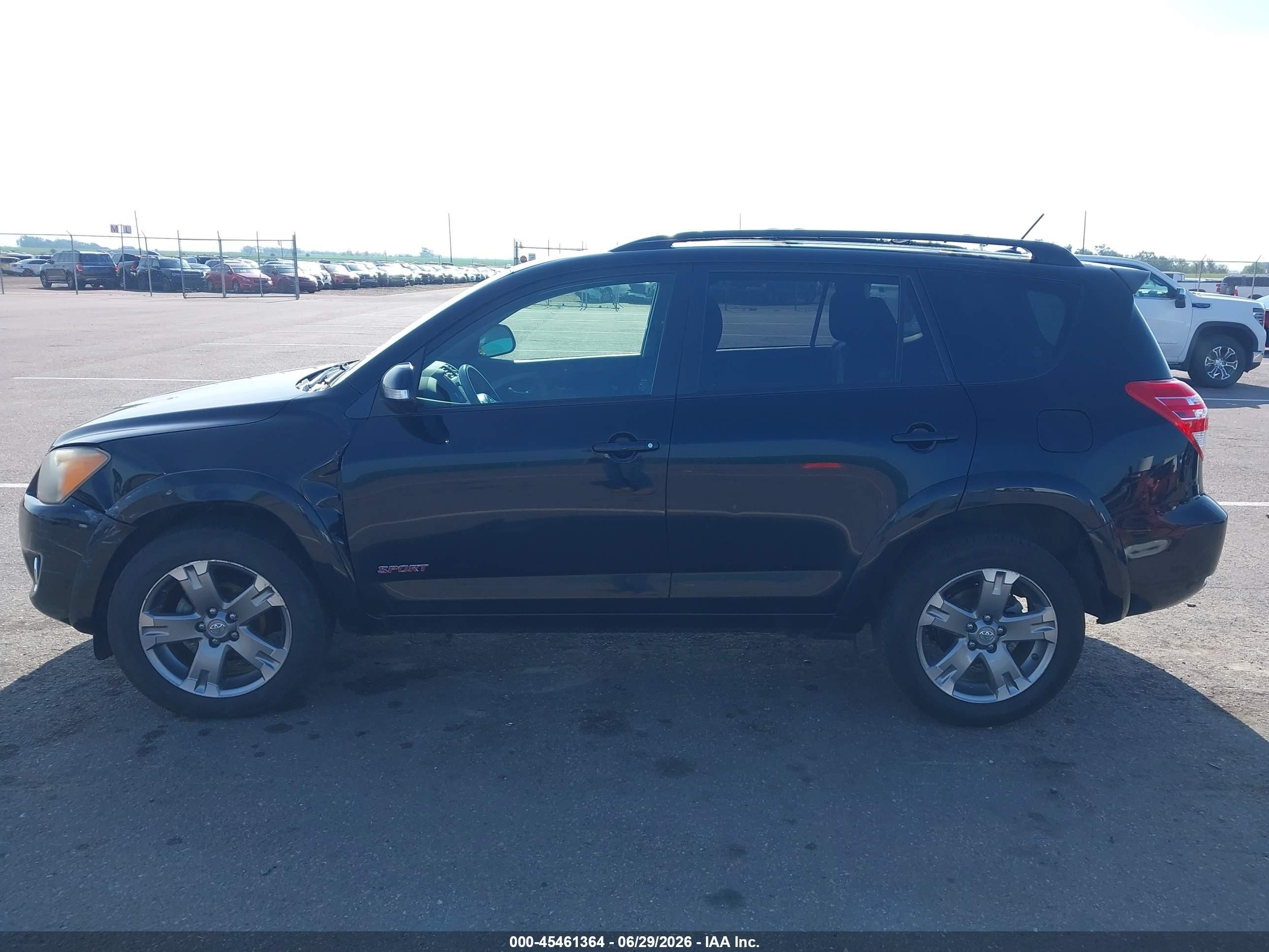 2011 Toyota Rav4 Sport Black vin: JTMRF4DV0B5049398