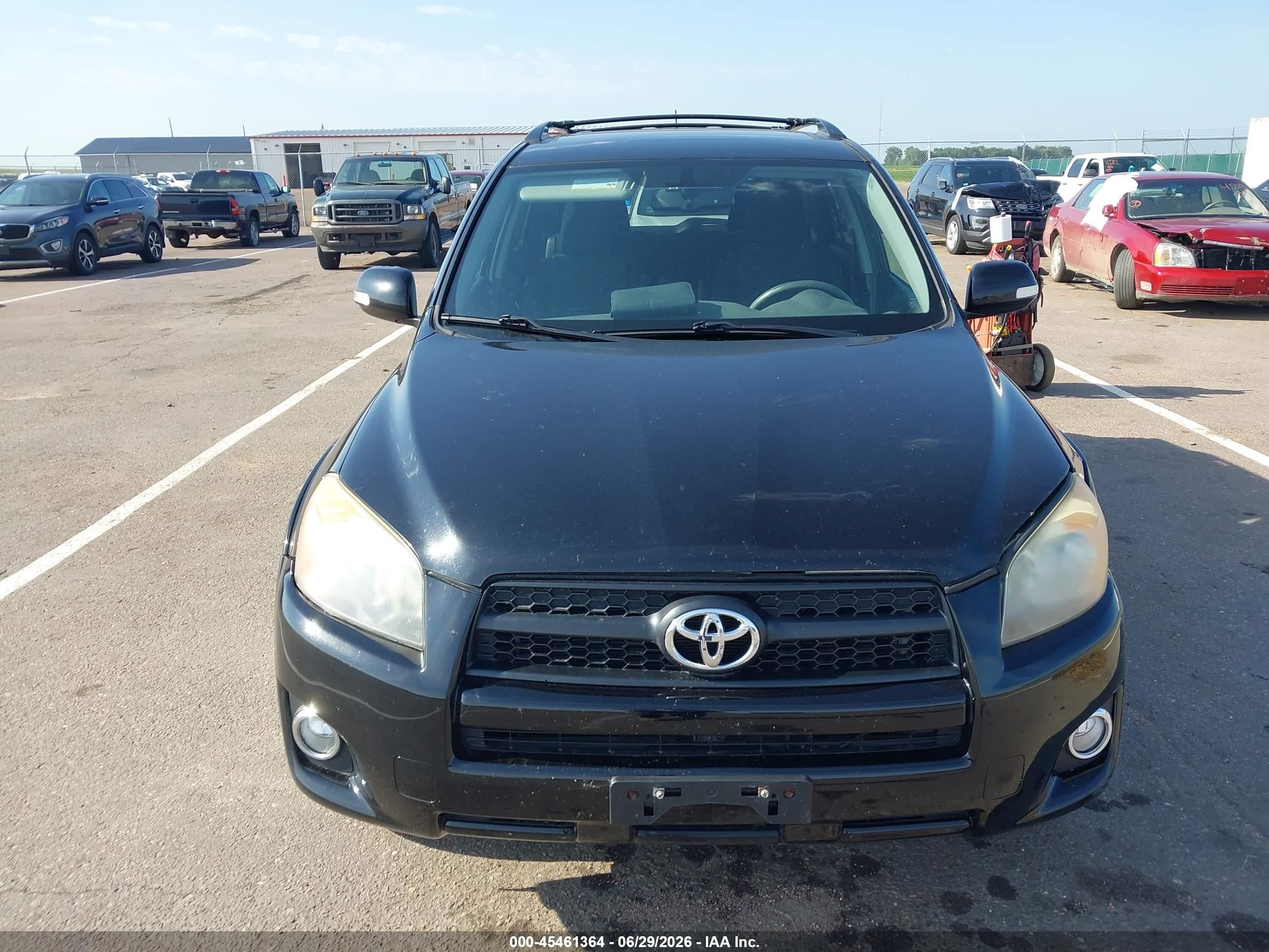 2011 Toyota Rav4 Sport Black vin: JTMRF4DV0B5049398