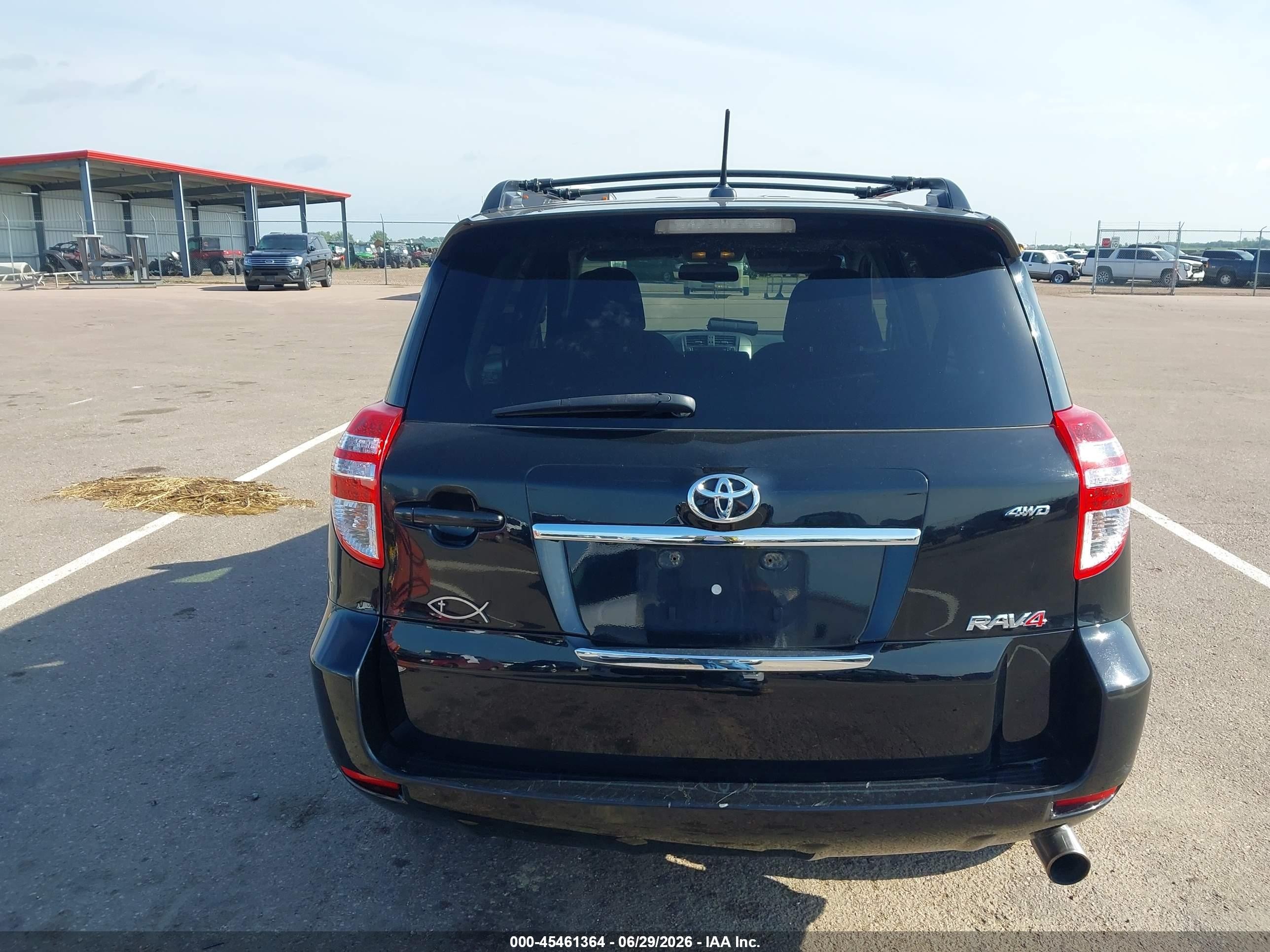 2011 Toyota Rav4 Sport Black vin: JTMRF4DV0B5049398