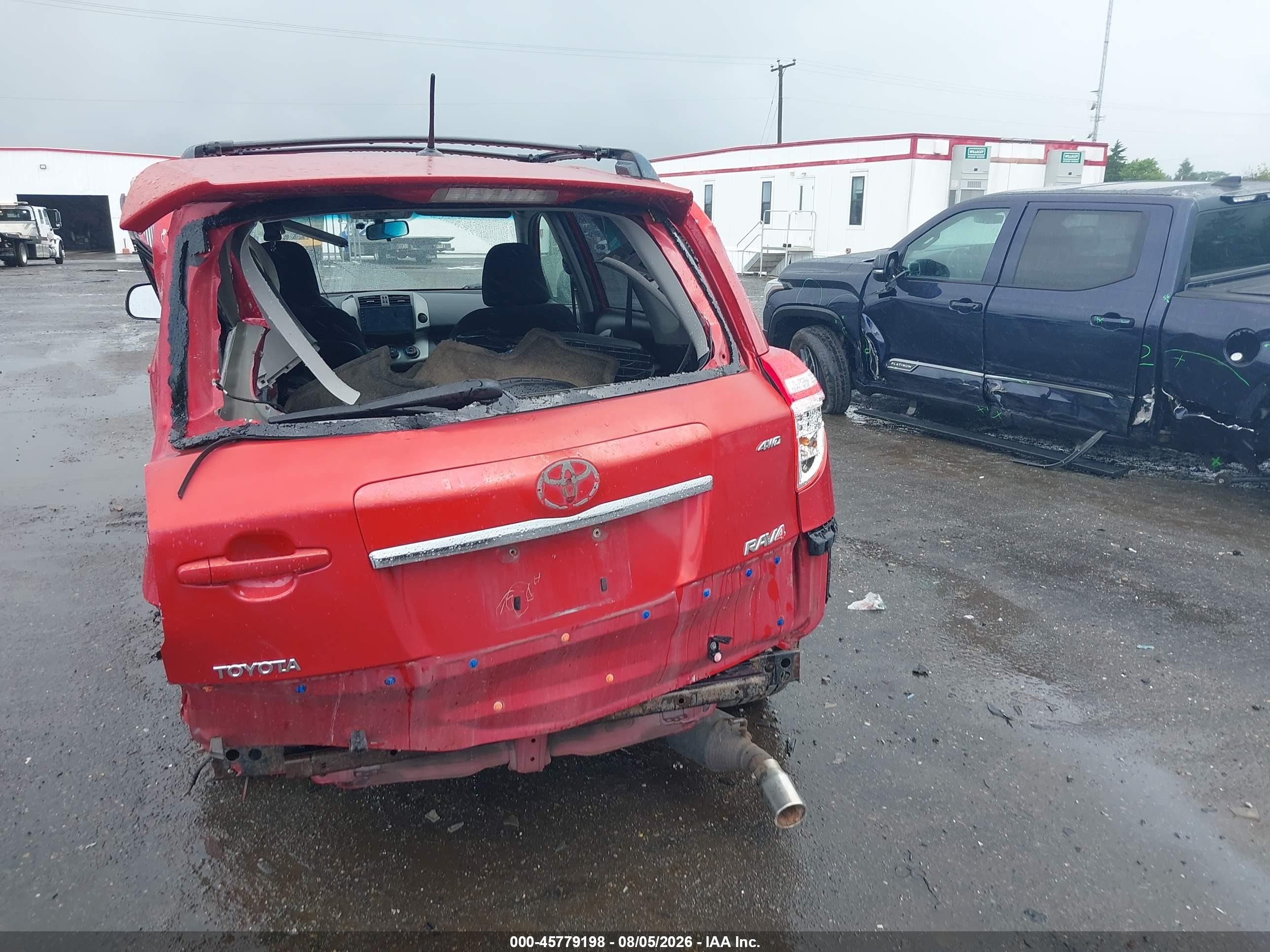 2010 Toyota Rav4 Sport Красный vin: JTMRF4DV1A5033435
