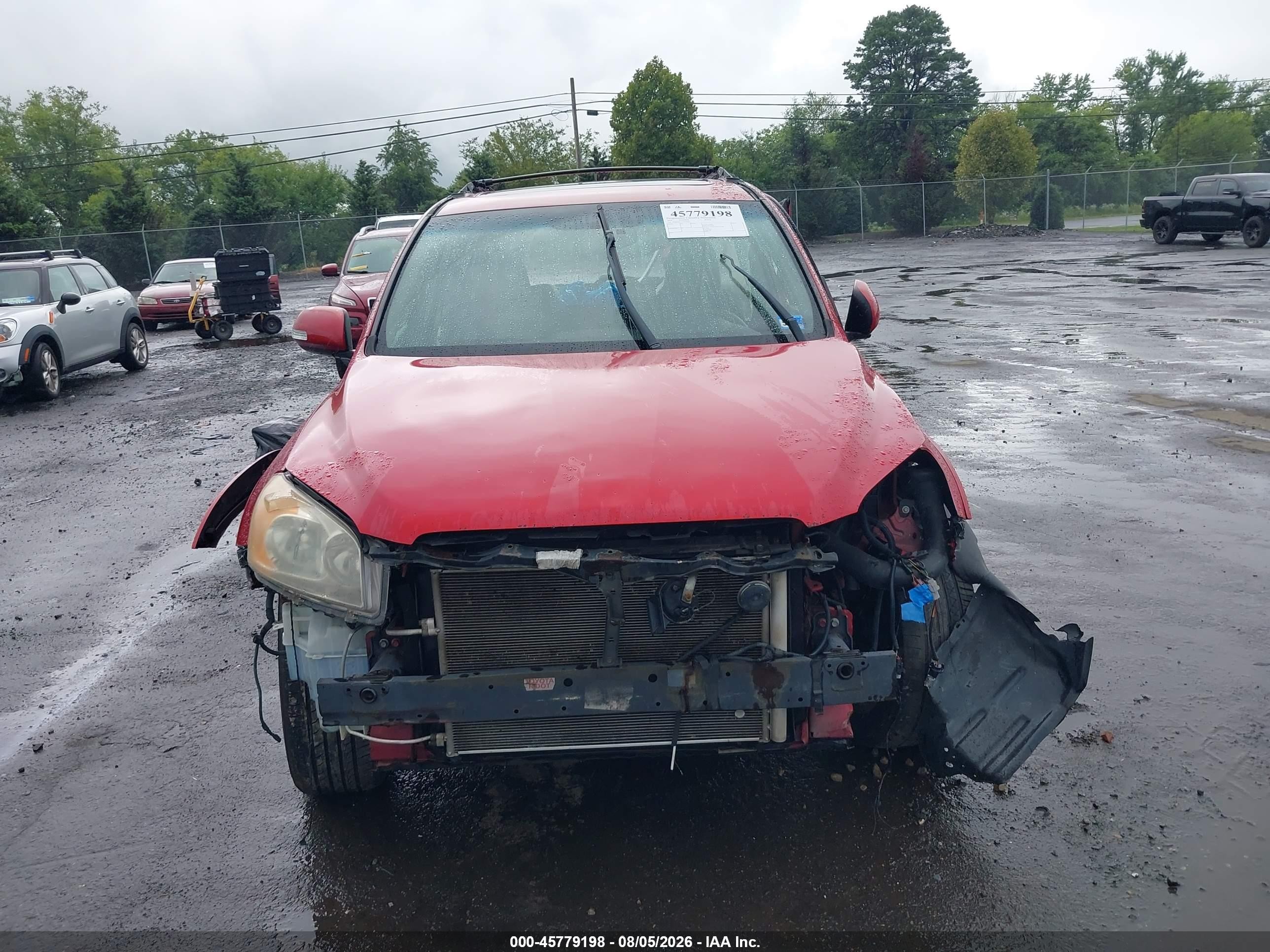 2010 Toyota Rav4 Sport Красный vin: JTMRF4DV1A5033435