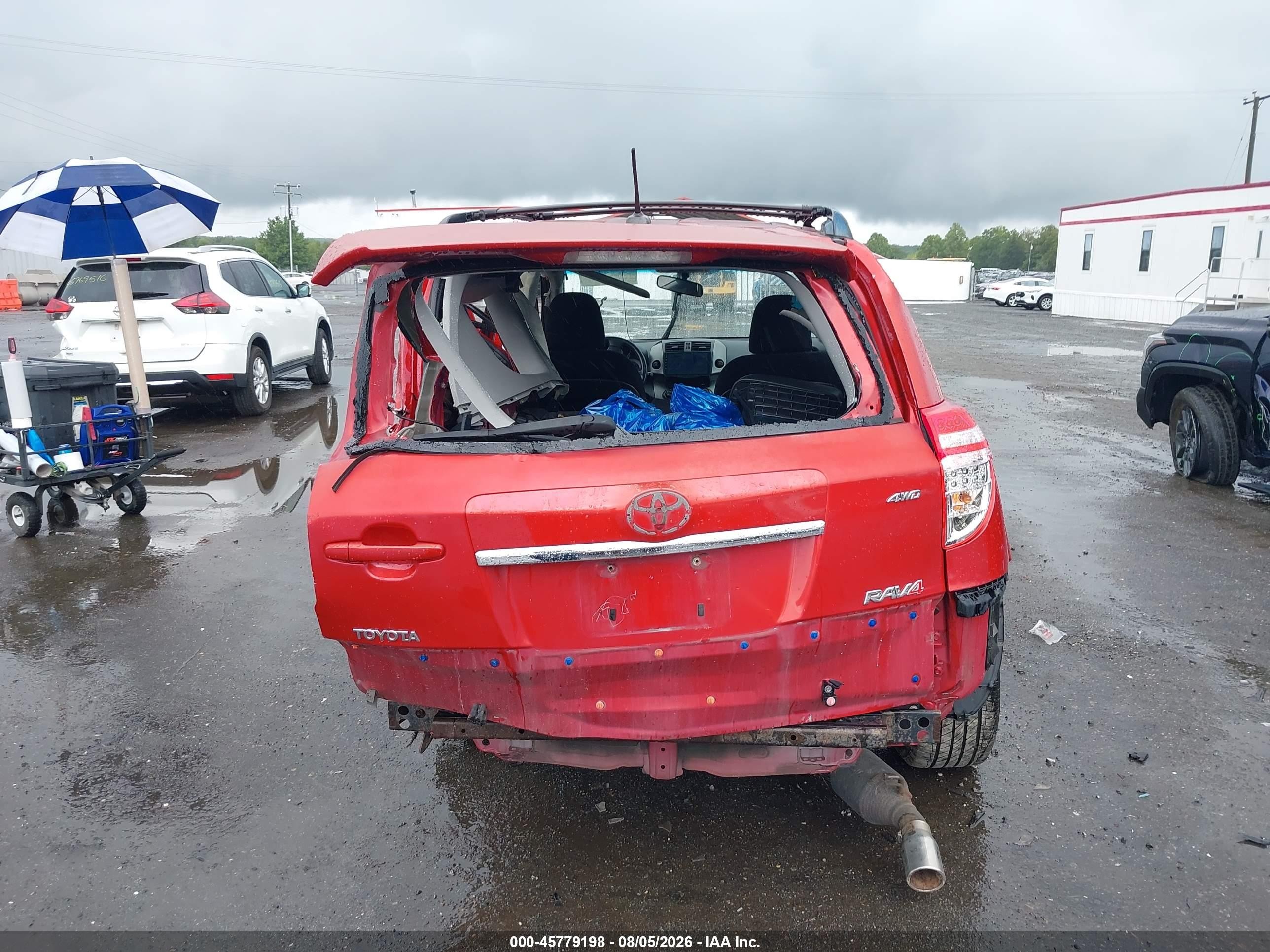 2010 Toyota Rav4 Sport Красный vin: JTMRF4DV1A5033435