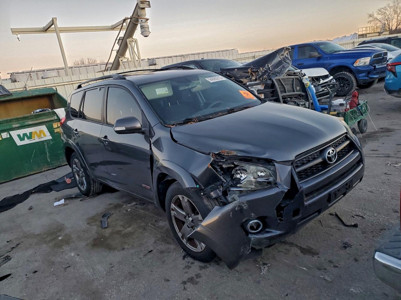 2010 Toyota Rav4 Sport Серый vin: JTMRF4DV1A5035945