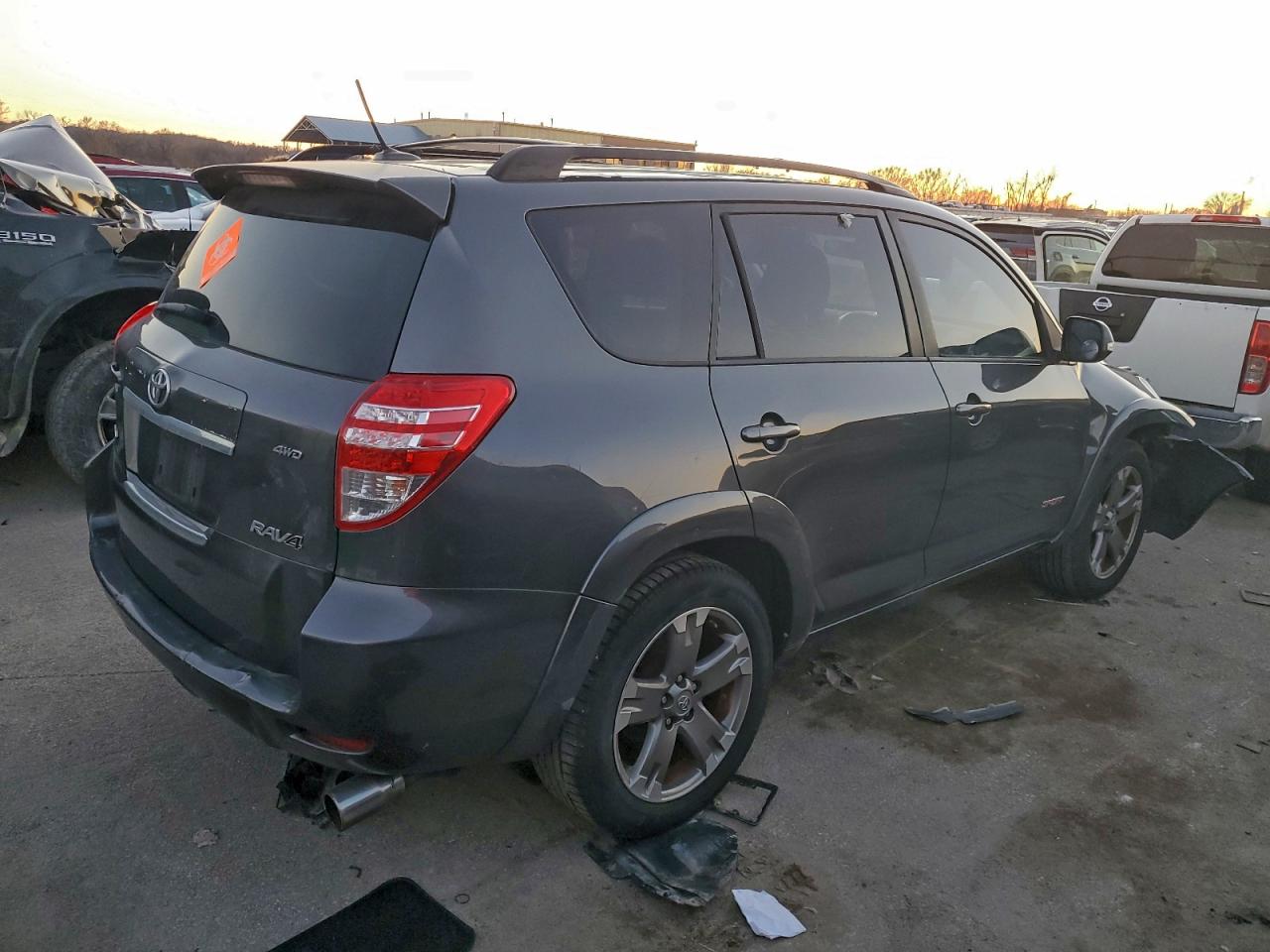 2010 Toyota Rav4 Sport Серый vin: JTMRF4DV1A5035945