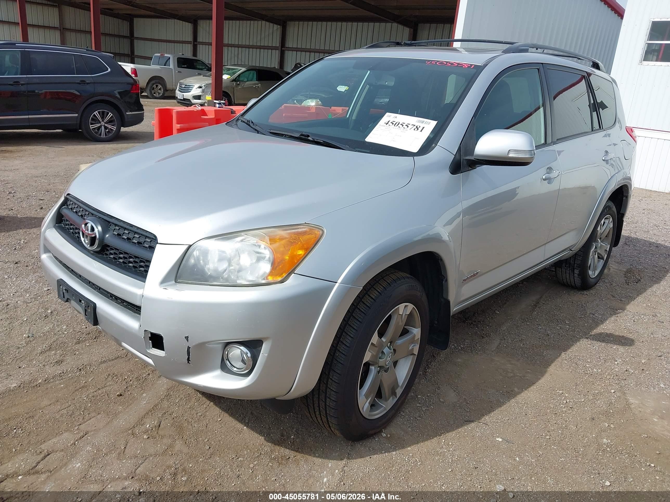 2011 Toyota Rav4 Sport Silver vin: JTMRF4DV1B5039981
