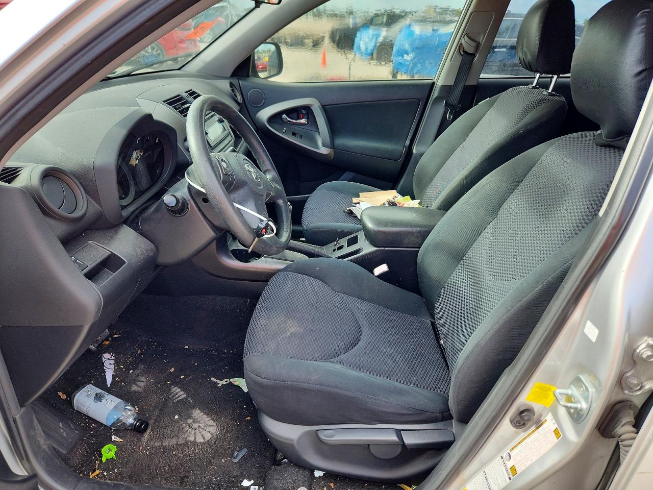 2012 Toyota Rav4 Sport Silver vin: JTMRF4DV1C5057589