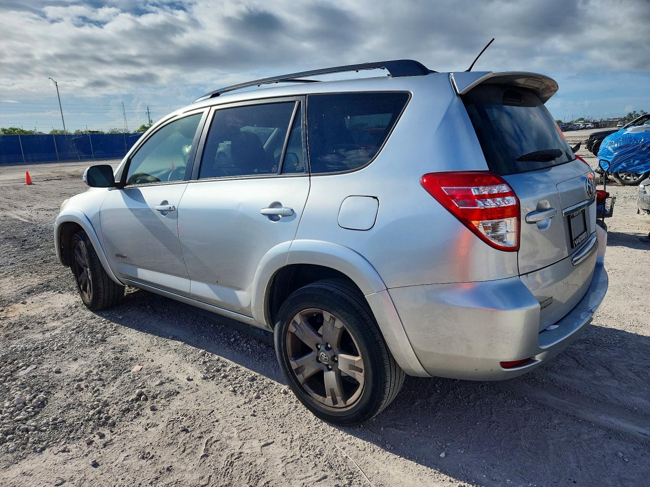 2012 Toyota Rav4 Sport Silver vin: JTMRF4DV1C5057589