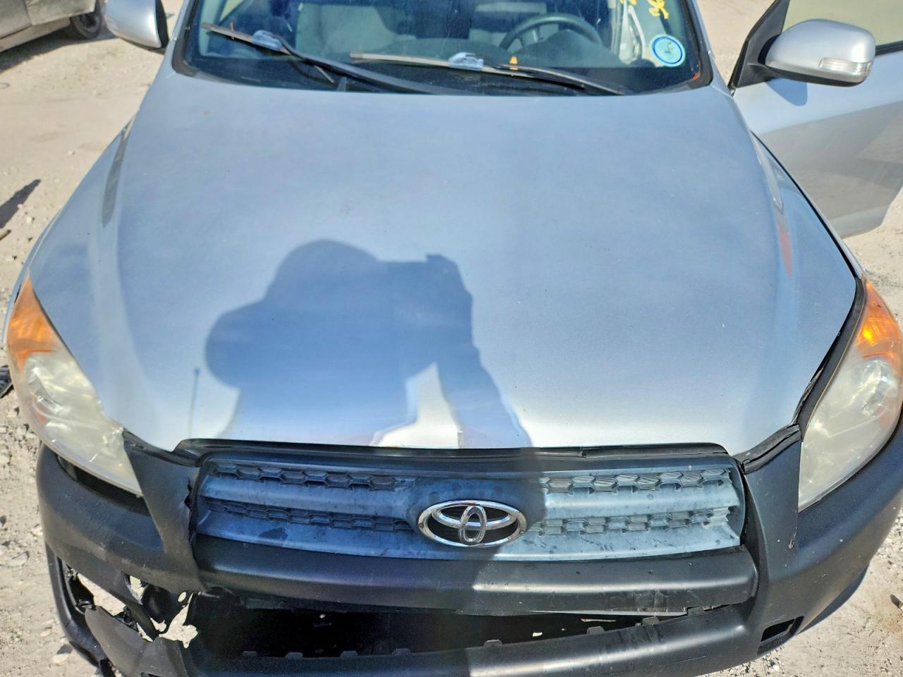 2012 Toyota Rav4 Sport Silver vin: JTMRF4DV1C5057589