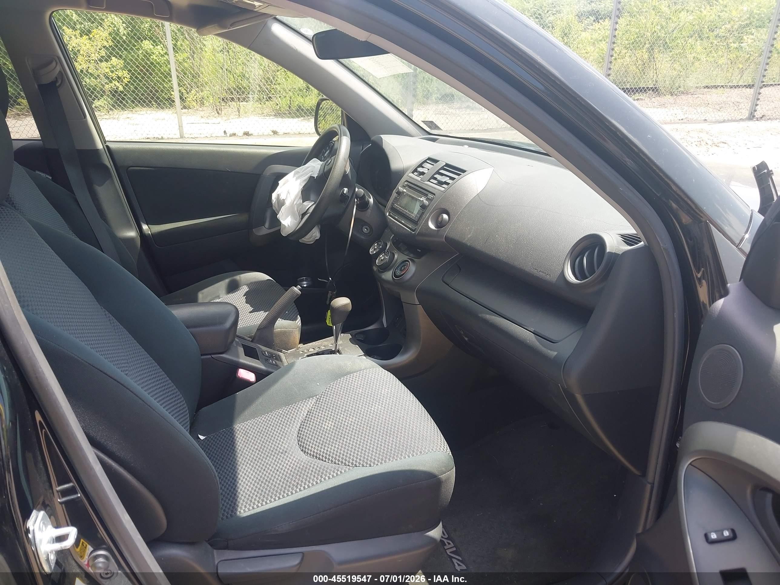 2012 Toyota Rav4 Sport Черный vin: JTMRF4DV1C5057933