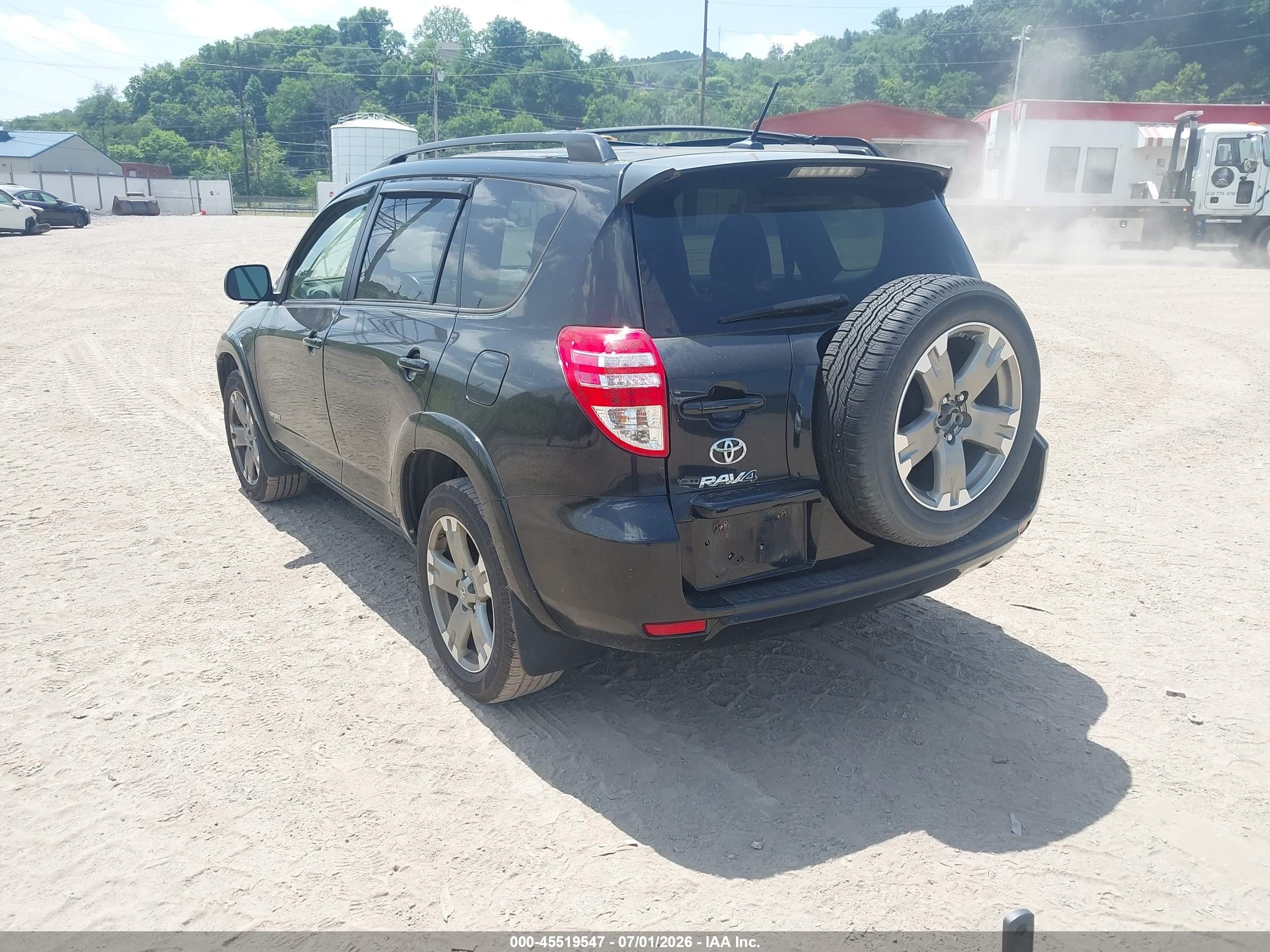 2012 Toyota Rav4 Sport Черный vin: JTMRF4DV1C5057933