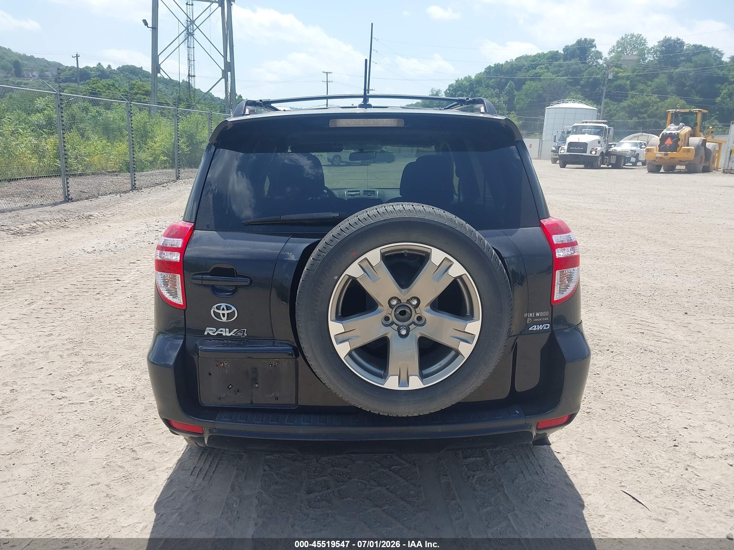 2012 Toyota Rav4 Sport Черный vin: JTMRF4DV1C5057933