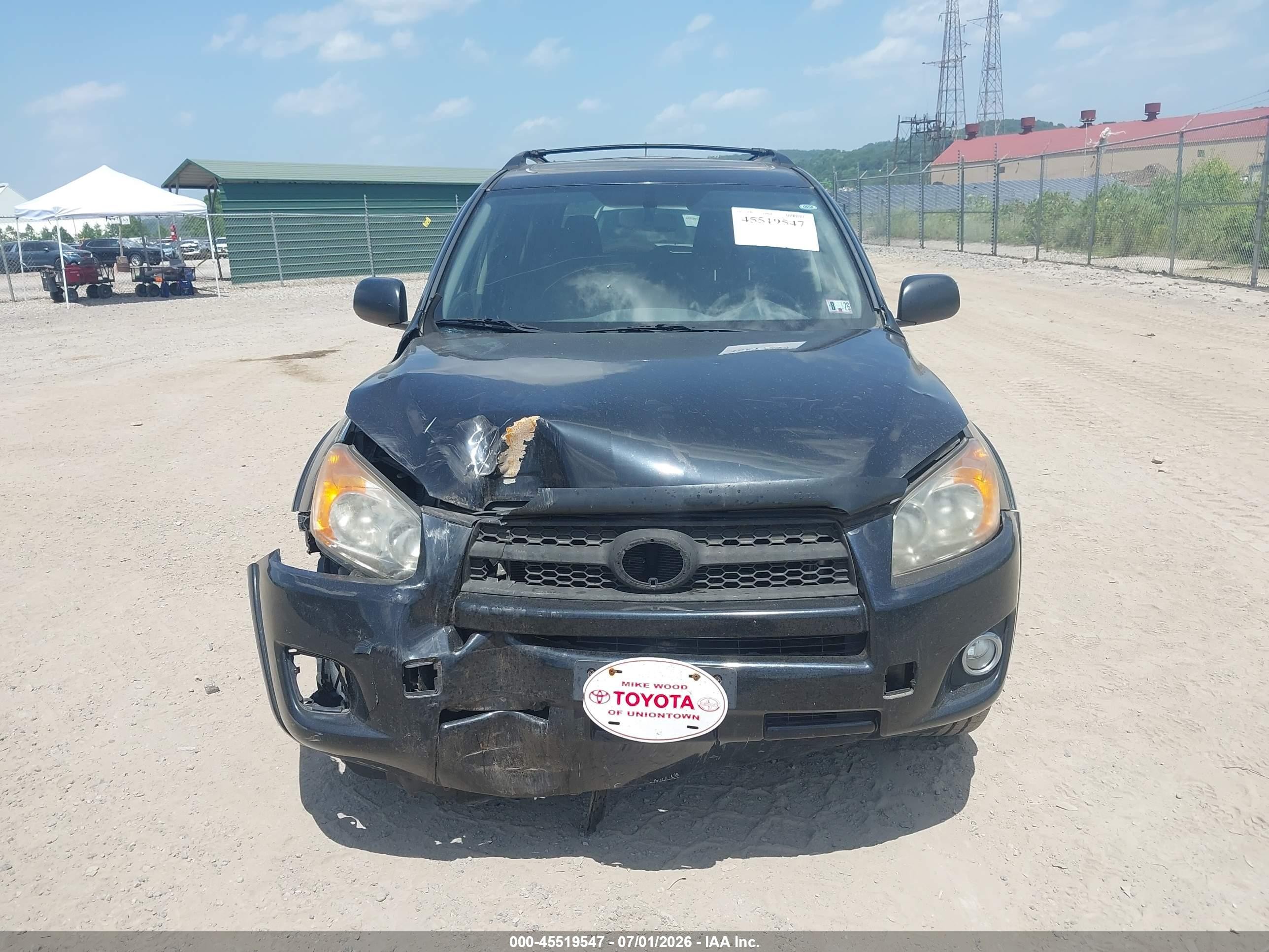 2012 Toyota Rav4 Sport Черный vin: JTMRF4DV1C5057933