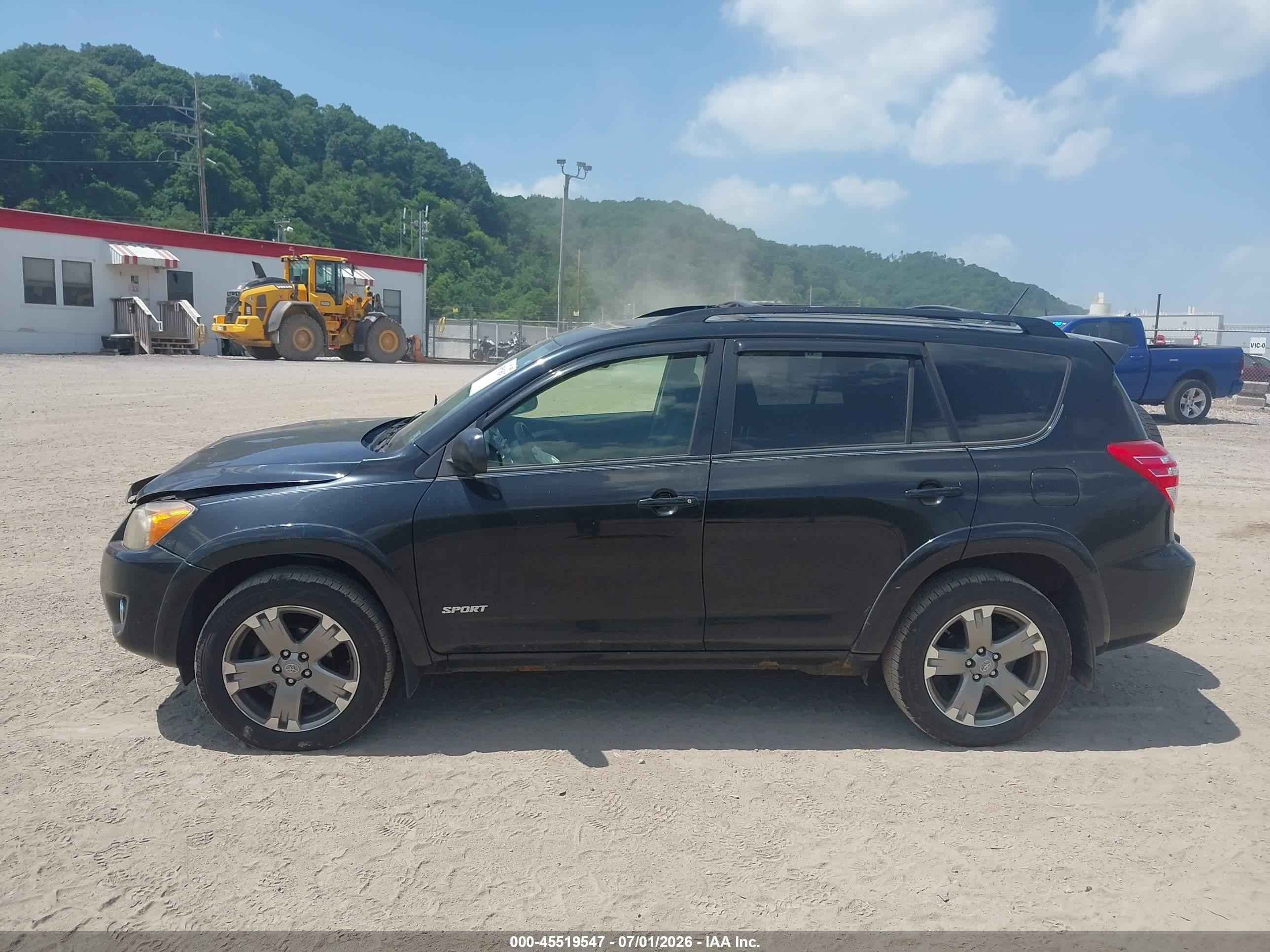 2012 Toyota Rav4 Sport Черный vin: JTMRF4DV1C5057933