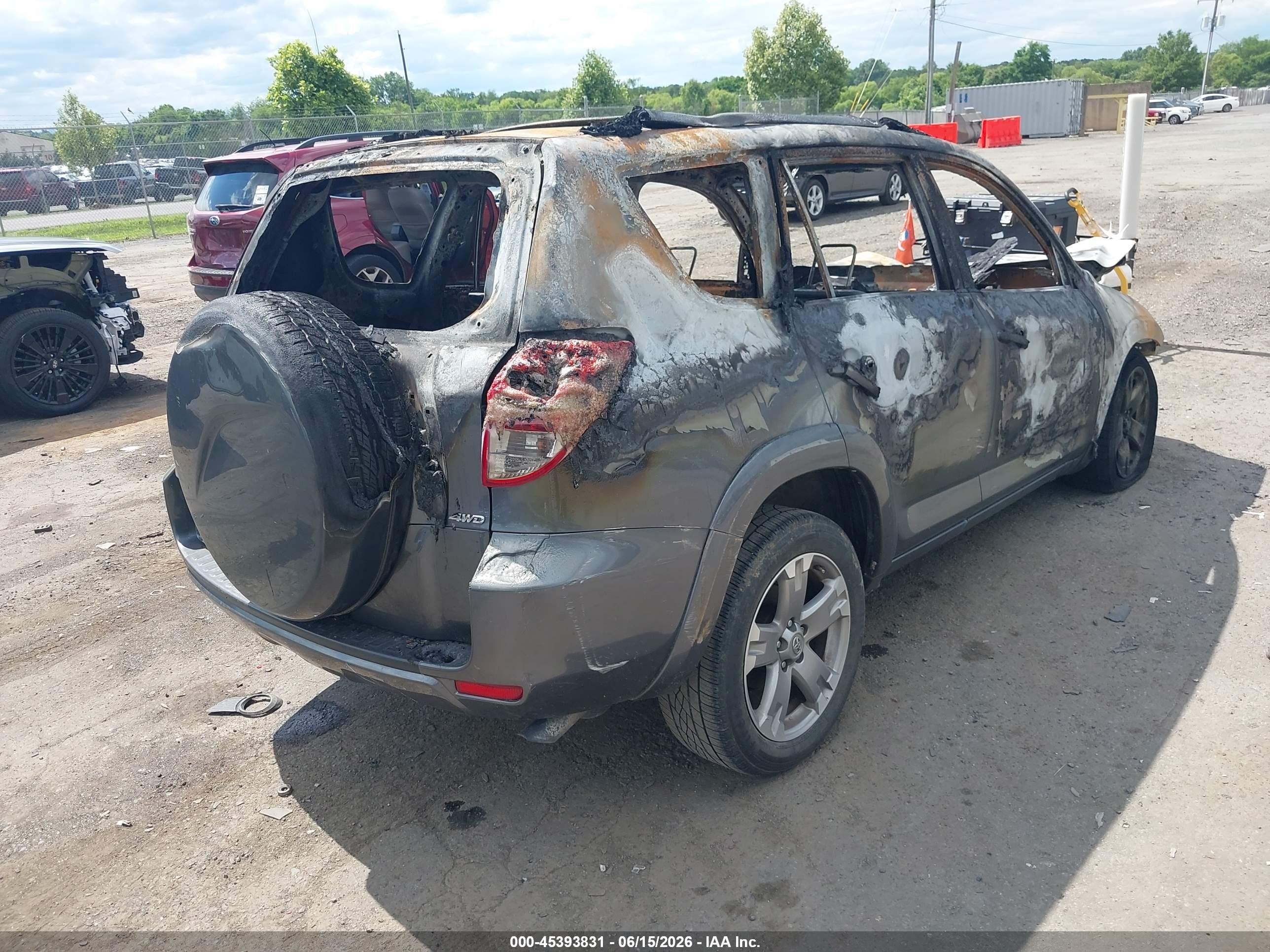 2010 Toyota Rav4 Sport Gray vin: JTMRF4DV2AD022305