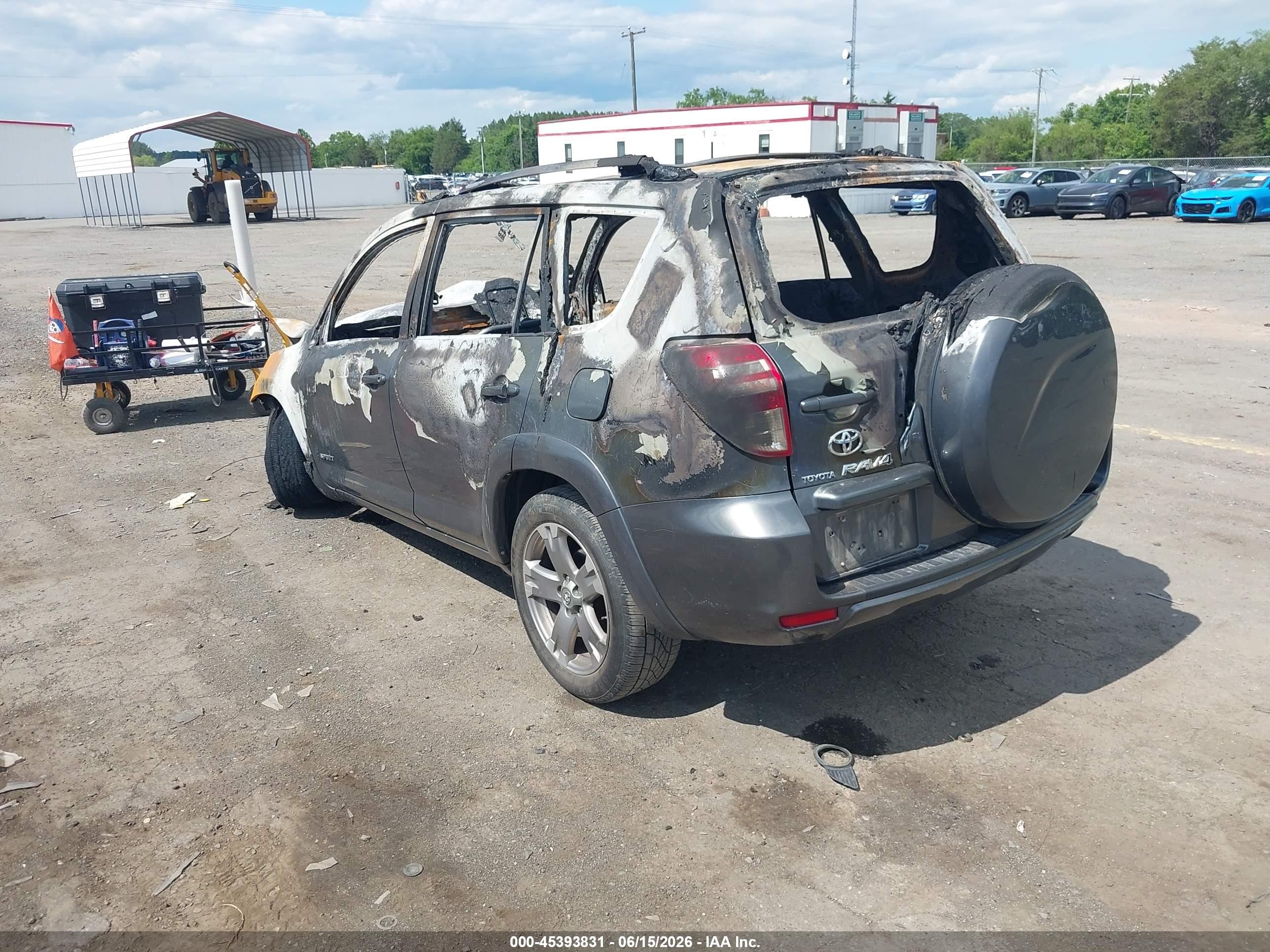 2010 Toyota Rav4 Sport Gray vin: JTMRF4DV2AD022305