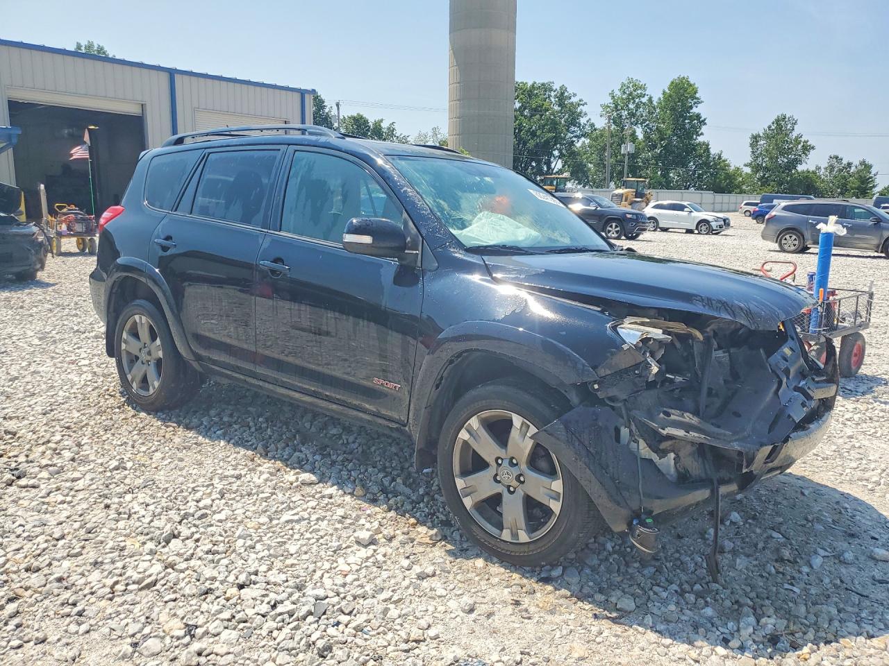 2011 Toyota Rav4 Sport Black vin: JTMRF4DV2B5047636