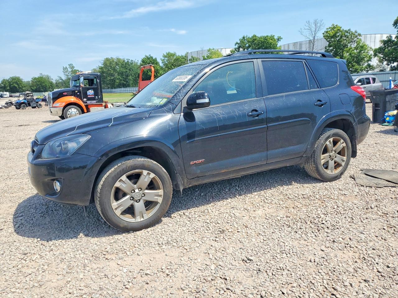 2011 Toyota Rav4 Sport Black vin: JTMRF4DV2B5048320