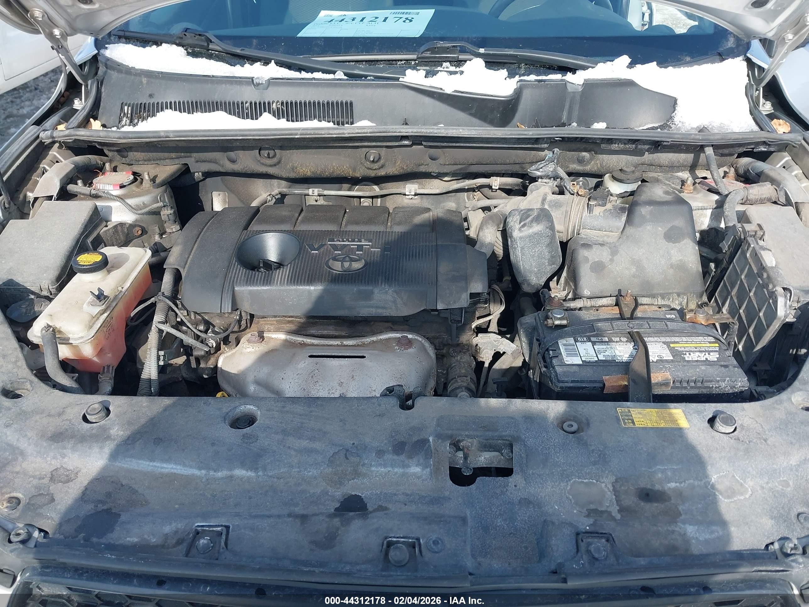 2012 Toyota Rav4 Sport Silver vin: JTMRF4DV2C5055799