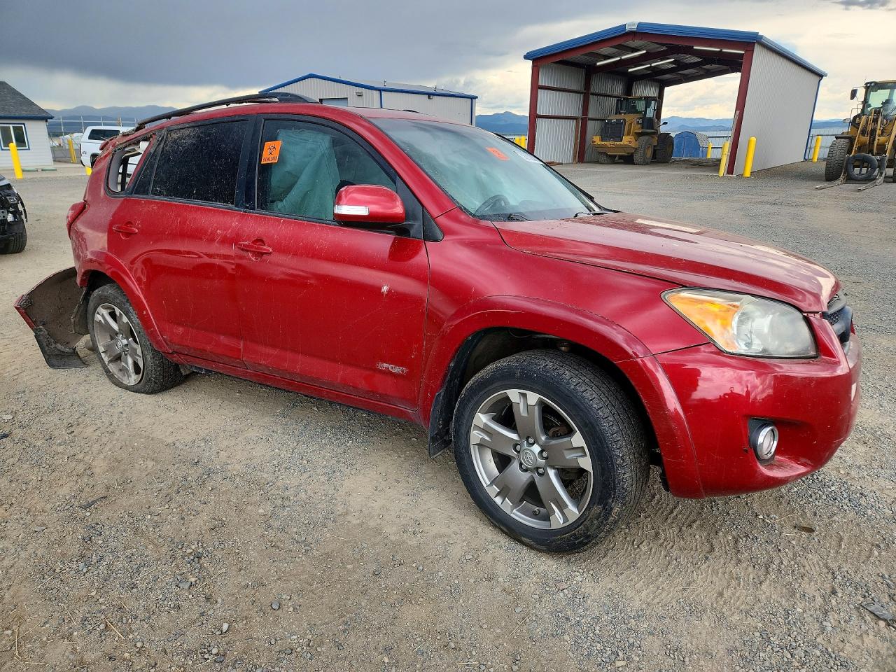 2010 Toyota Rav4 Sport Red vin: JTMRF4DV3A5030309