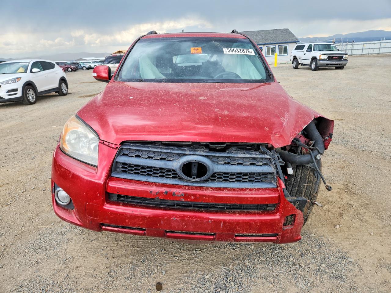 2010 Toyota Rav4 Sport Red vin: JTMRF4DV3A5030309