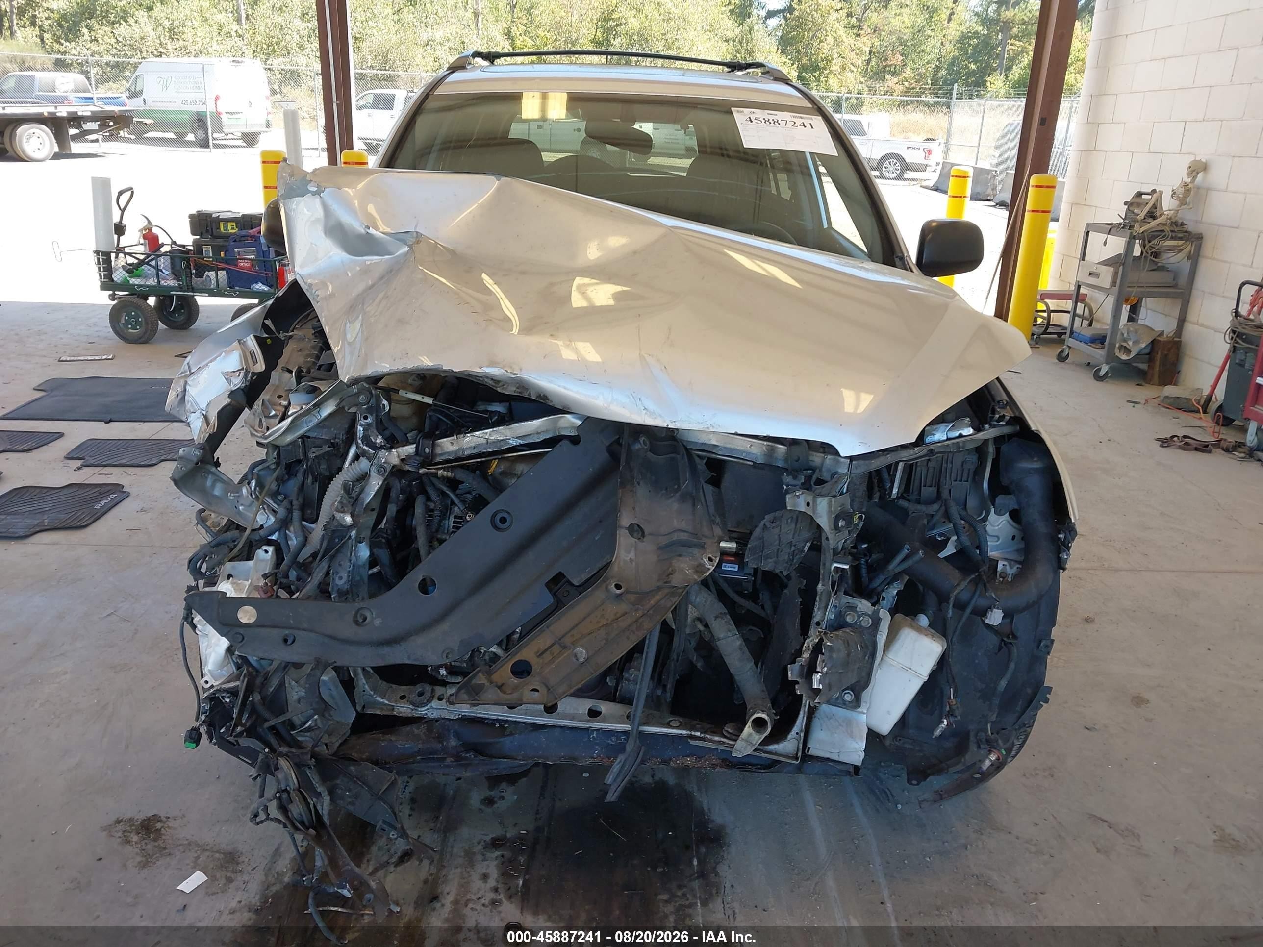 2010 Toyota Rav4 Sport Silver vin: JTMRF4DV3AD032180