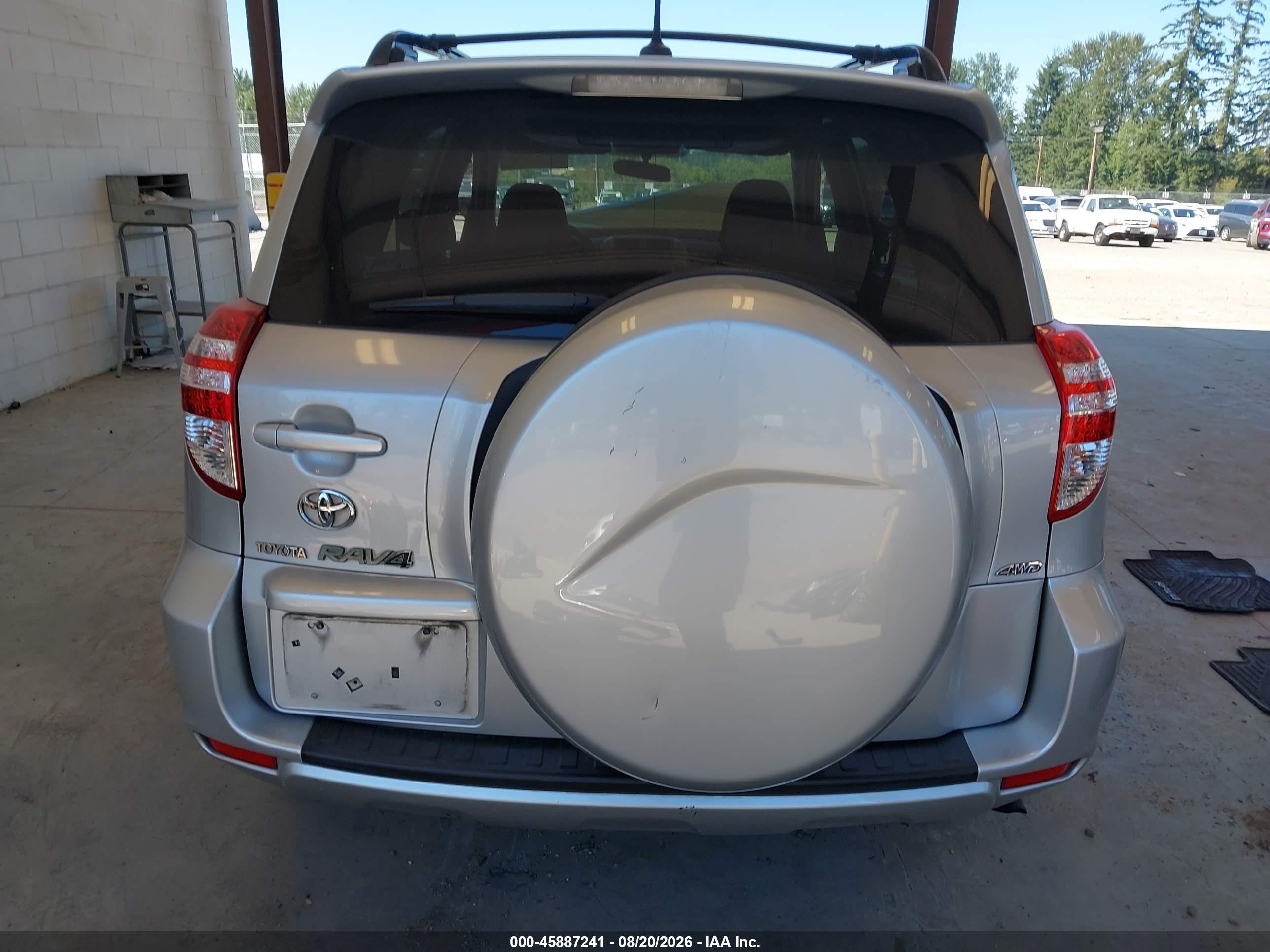 2010 Toyota Rav4 Sport Silver vin: JTMRF4DV3AD032180